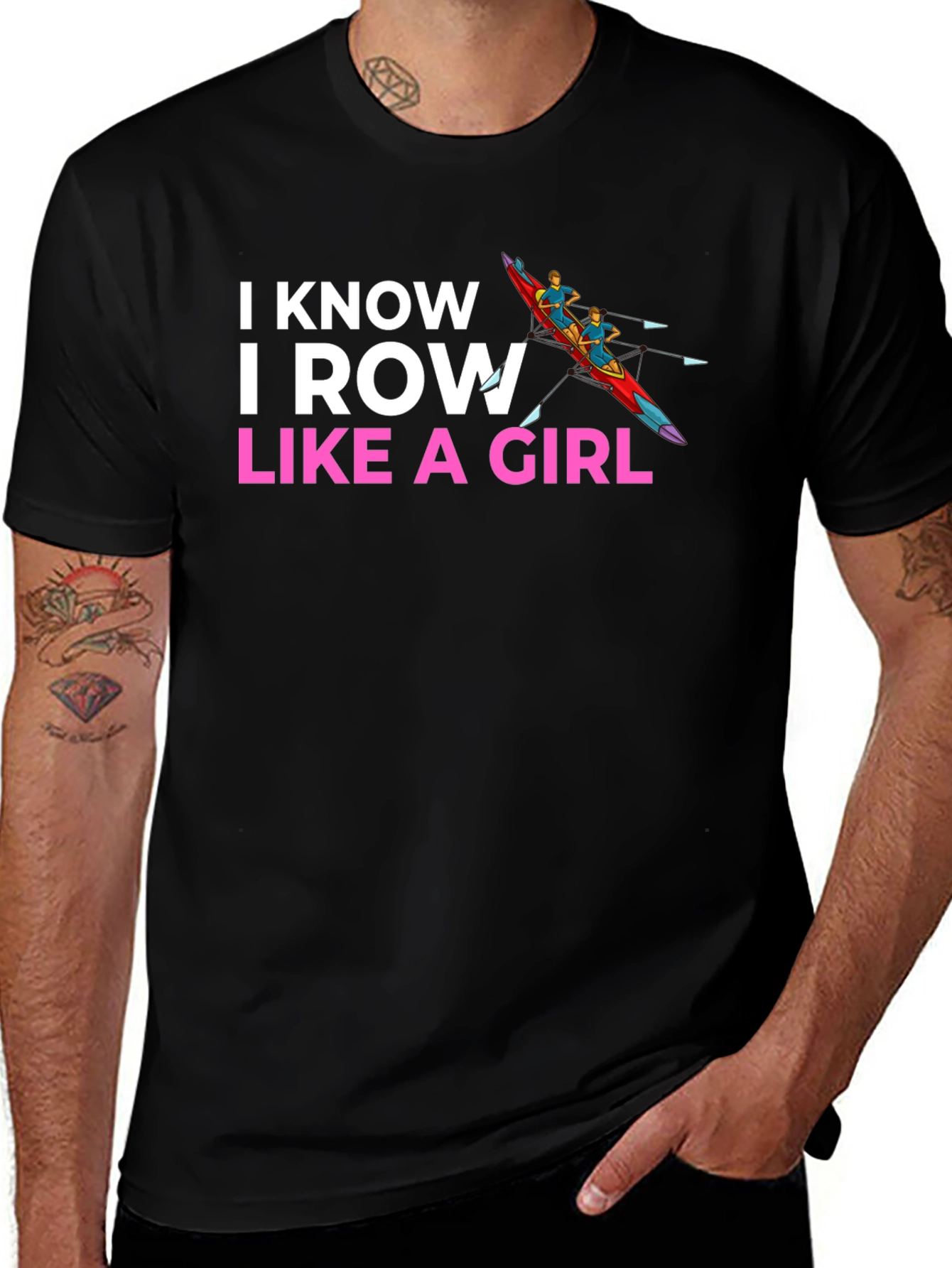 I Row Like A Girl T-Shirt