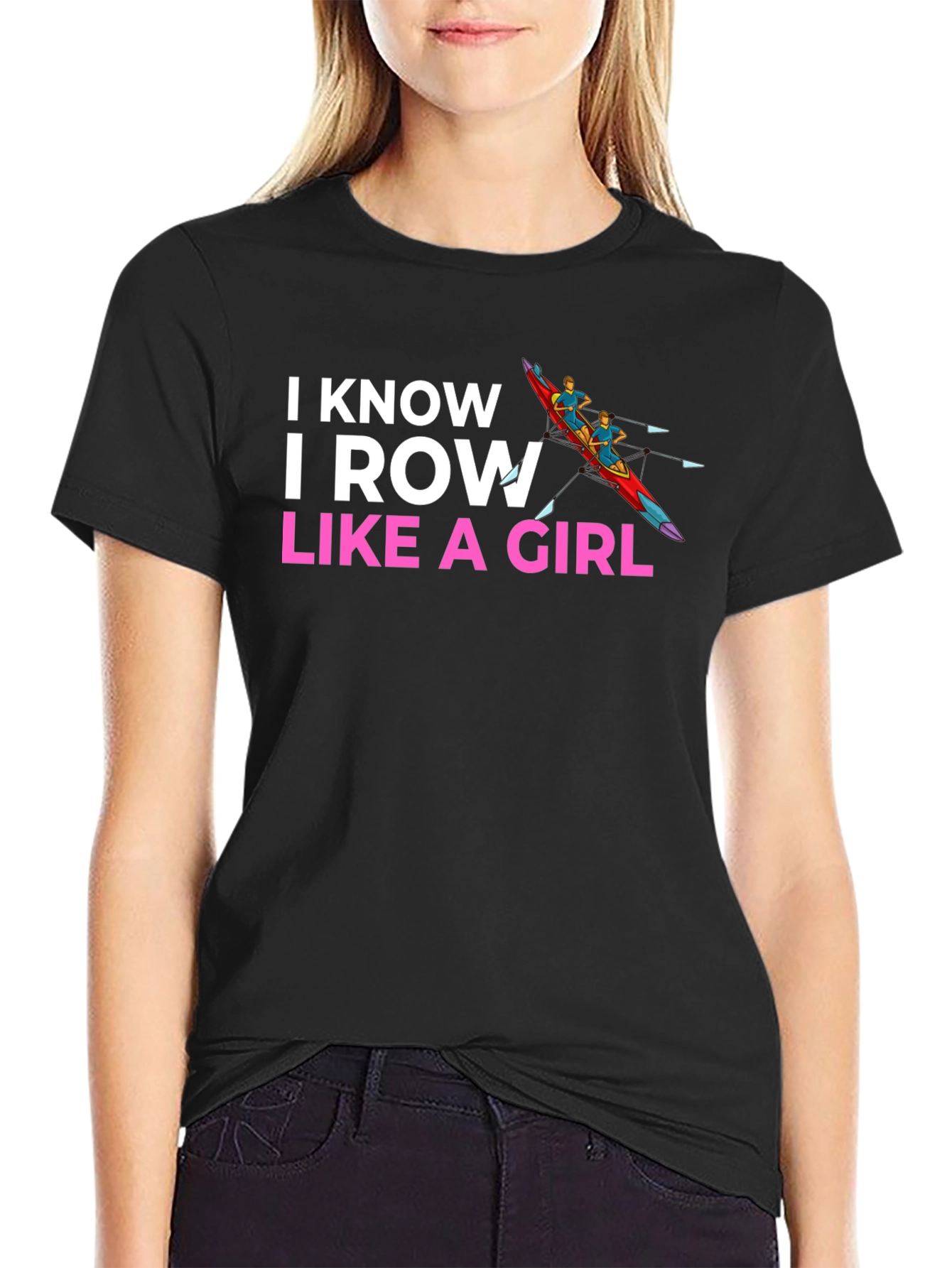 I Row Like A Girl T-Shirt