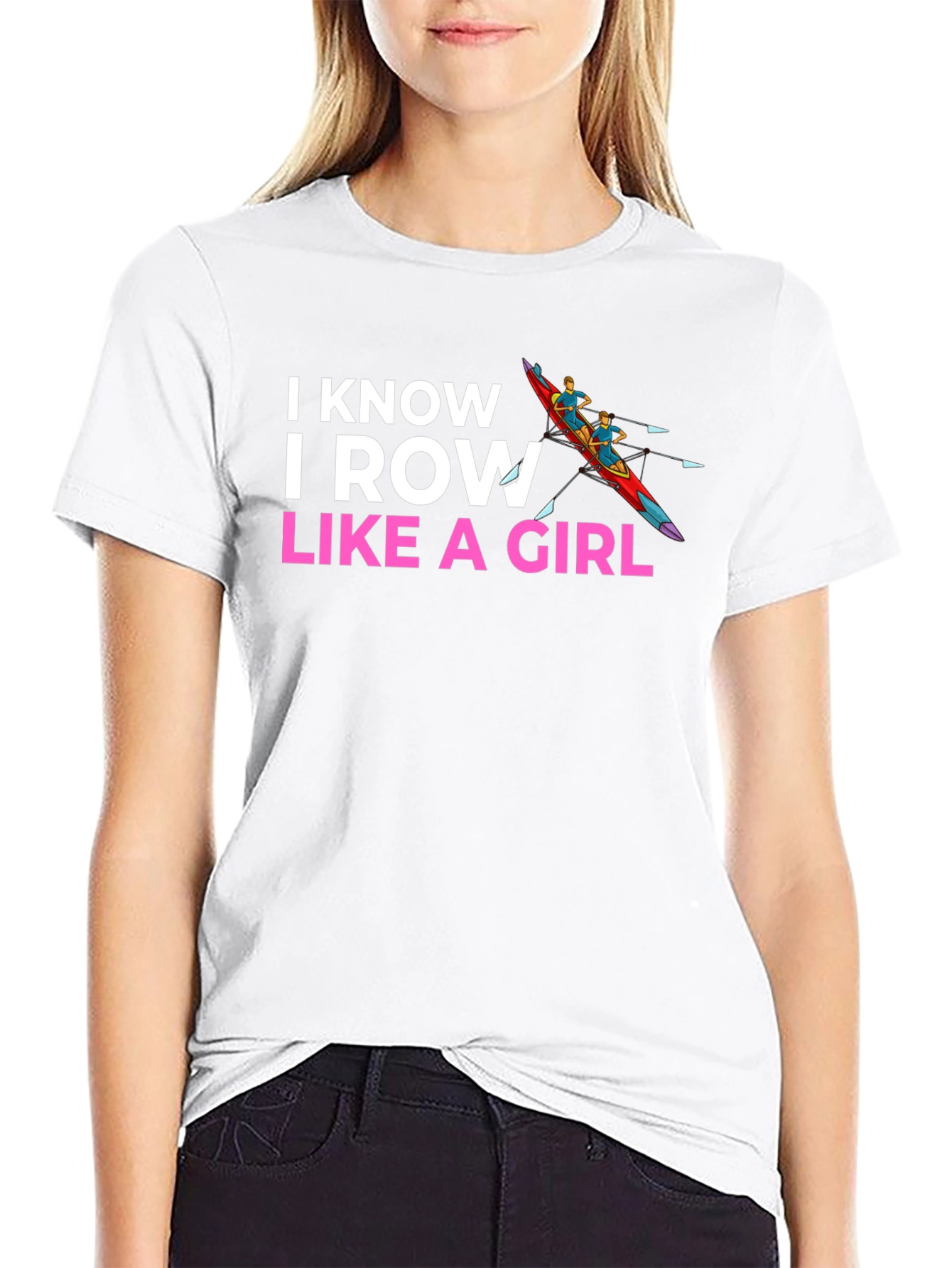 I Row Like A Girl T-Shirt