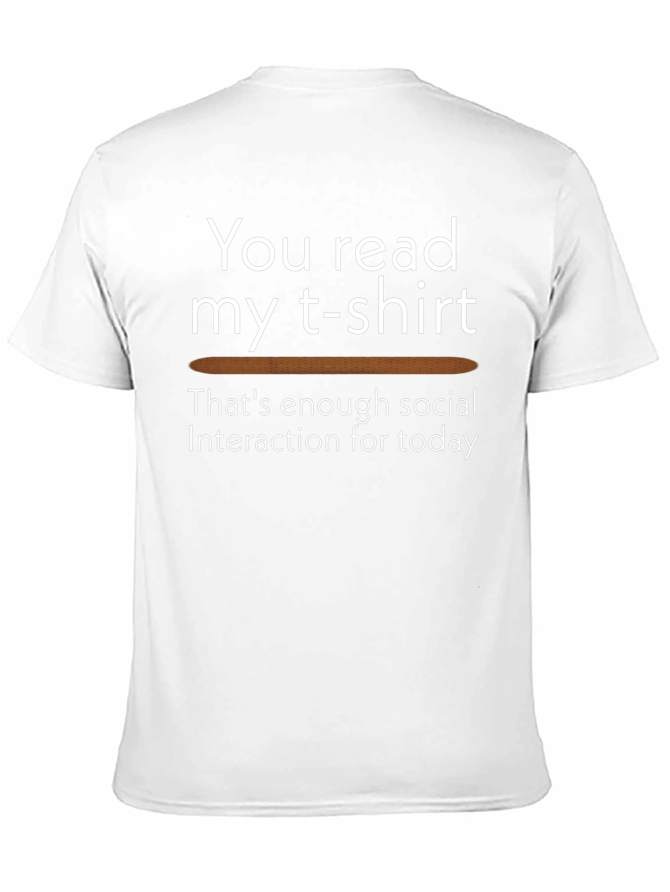 Humorous Graphic Tee - You Read My T-Shirt