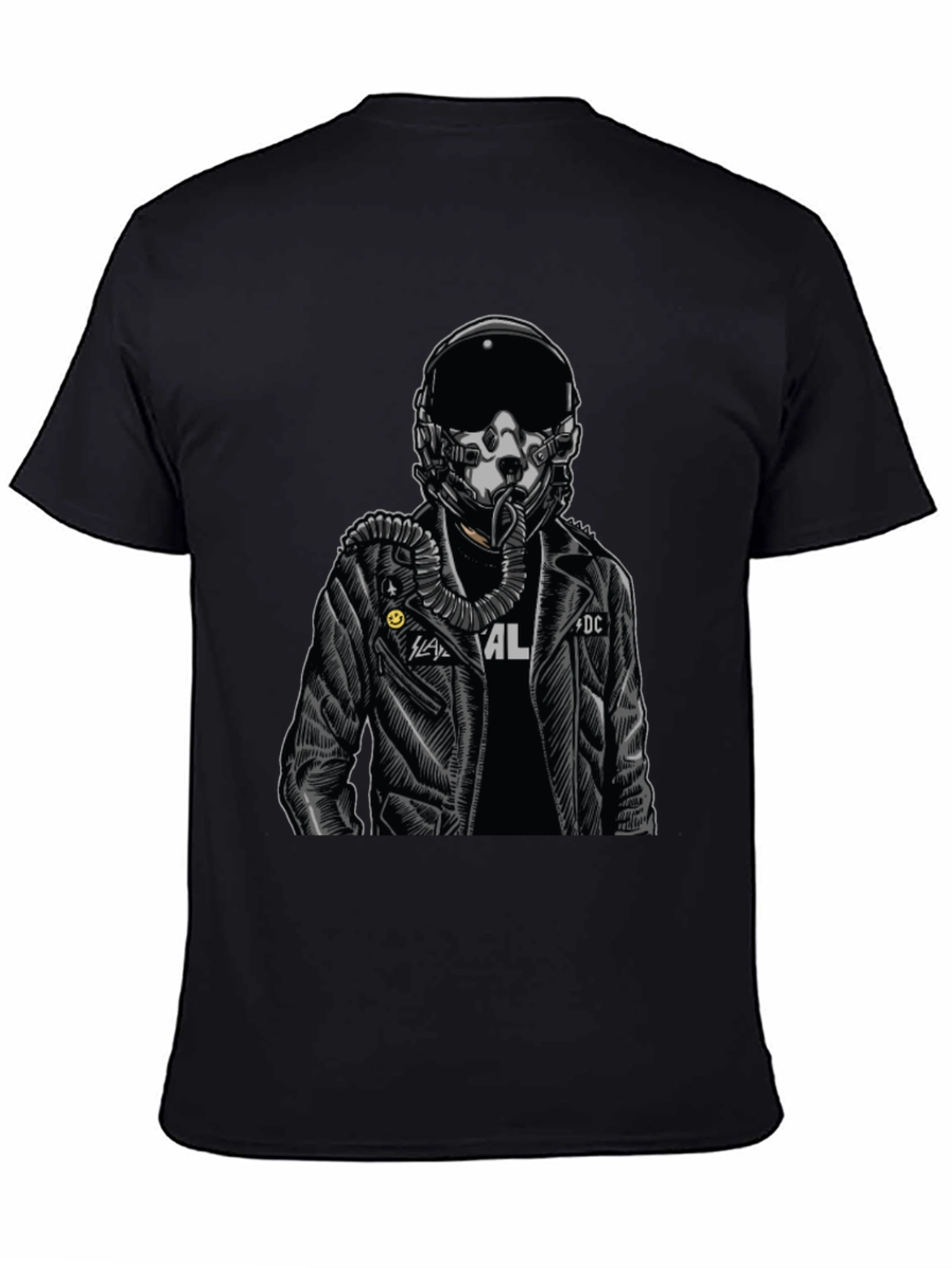 Pilot Graphic Black T-Shirt