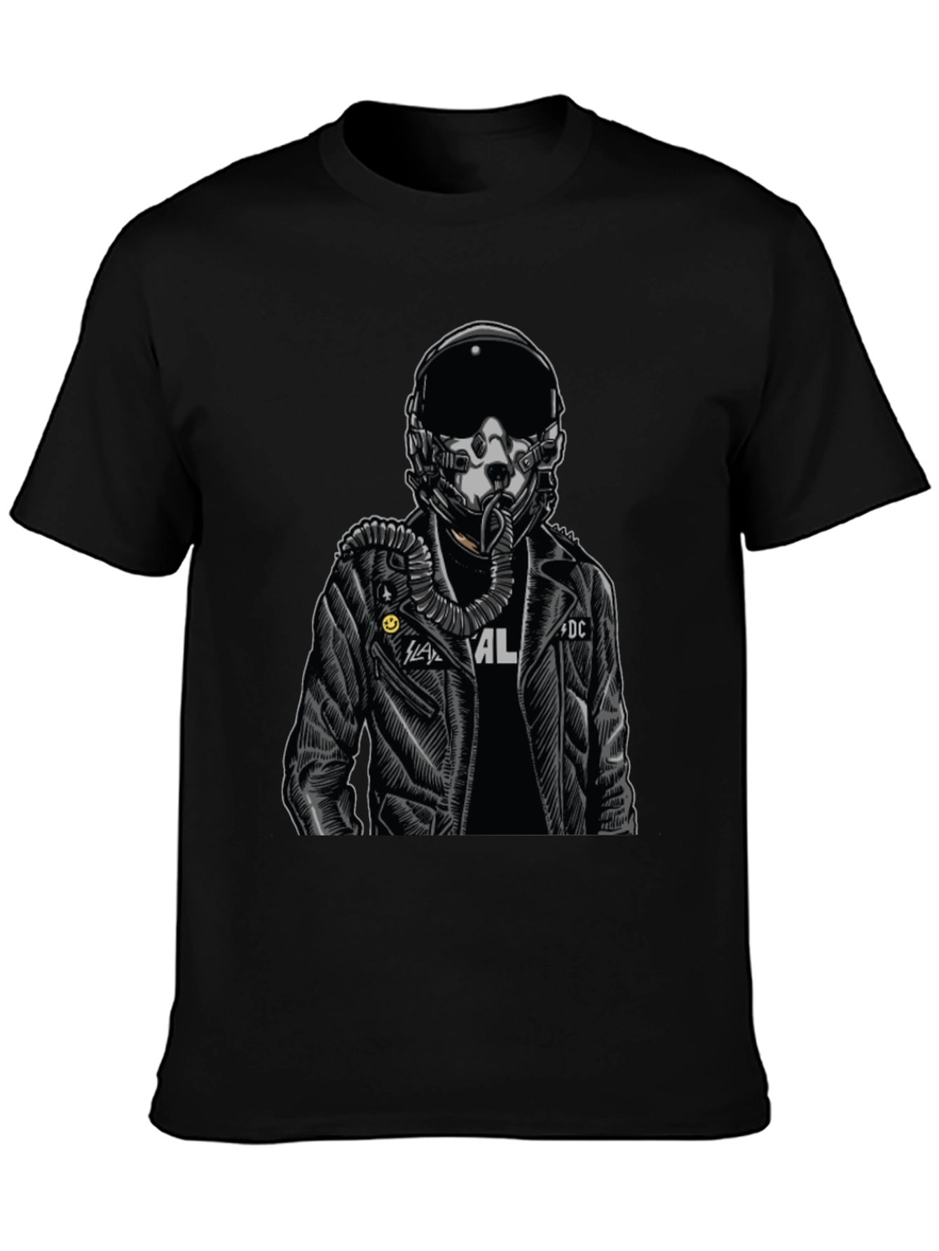 Pilot Graphic Black T-Shirt