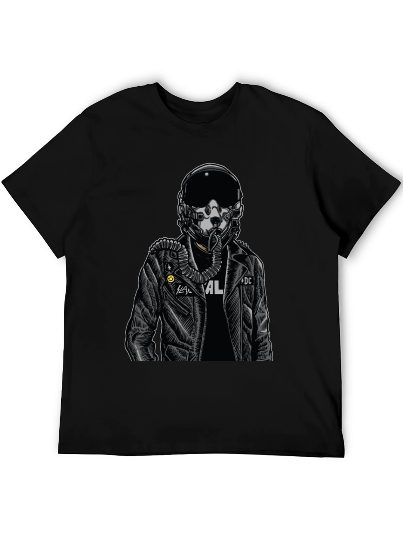 Pilot Graphic Black T-Shirt