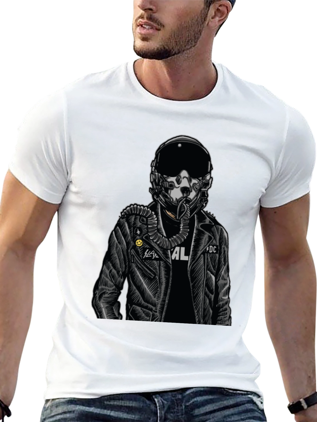Pilot Graphic Black T-Shirt