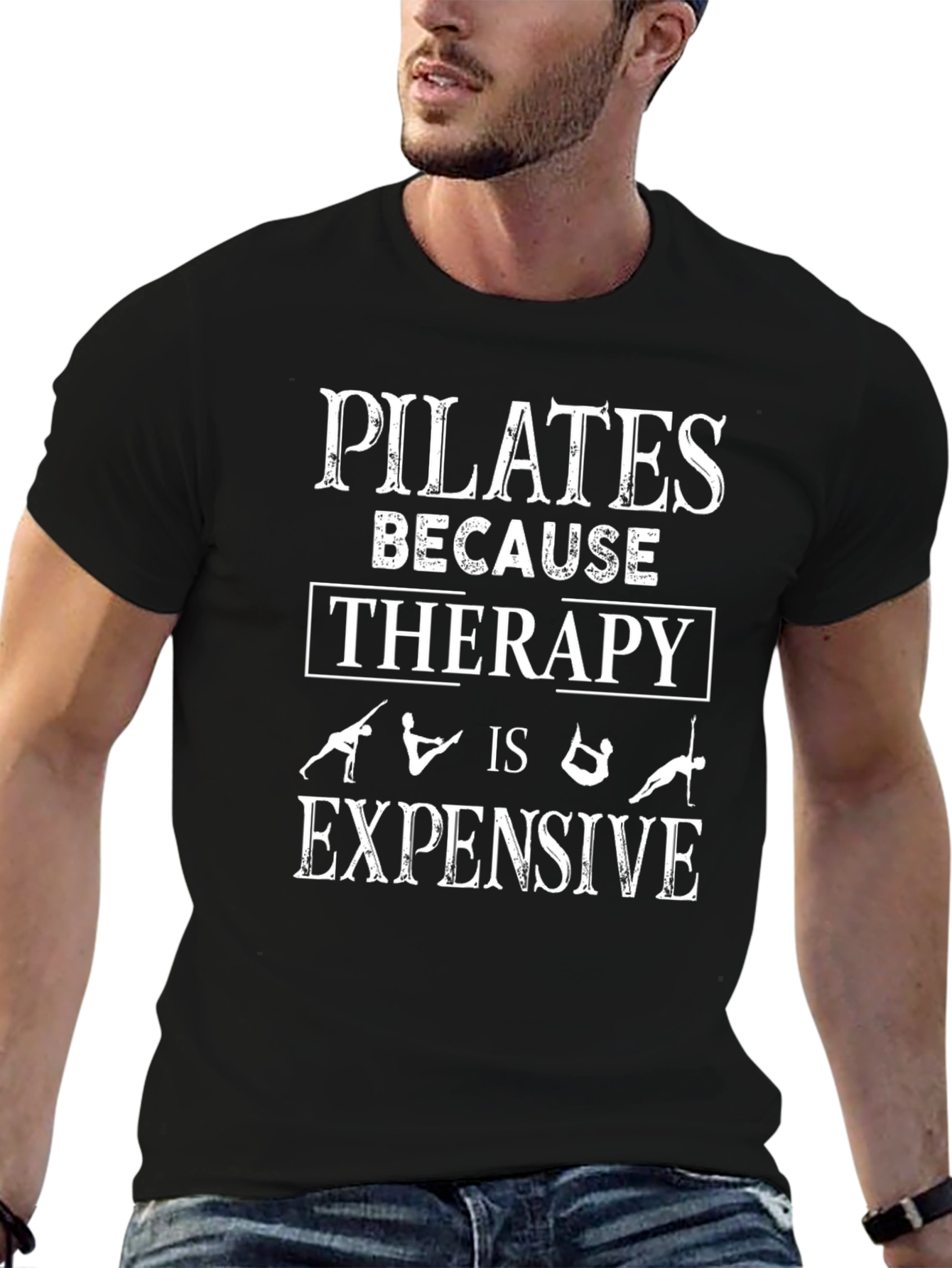 Pilates Therapy Funny Graphic Tee