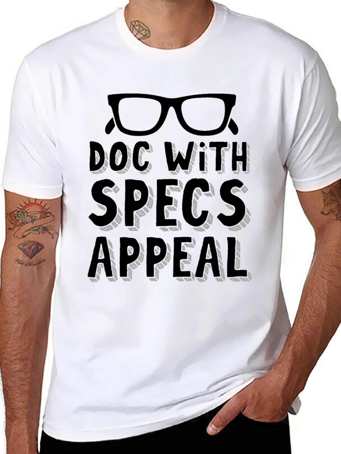 Doc With Specs Appeal Novelty T-Shirt