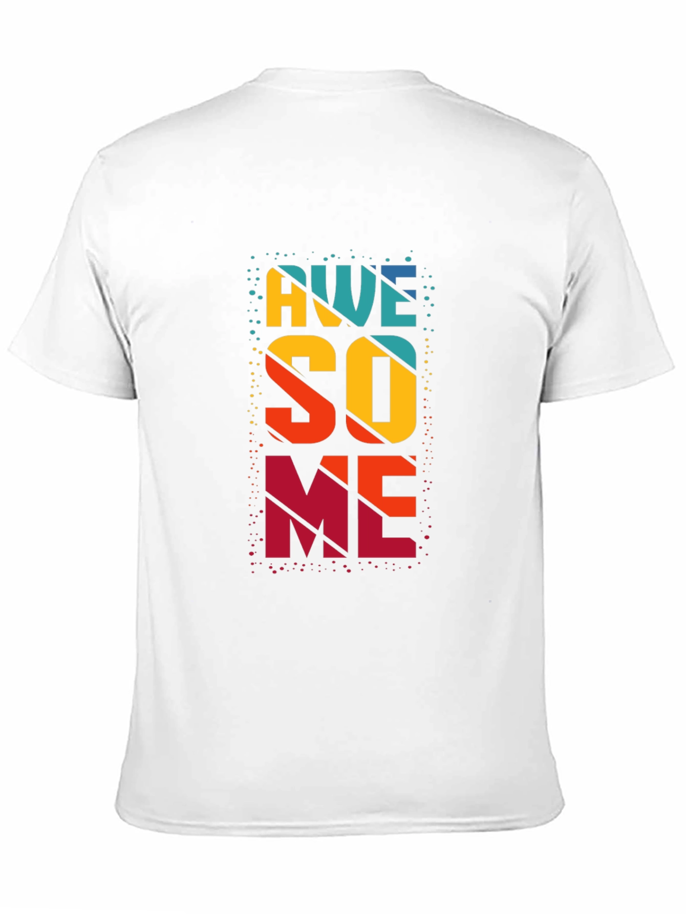 Awesome Graphic Print Black T-Shirt