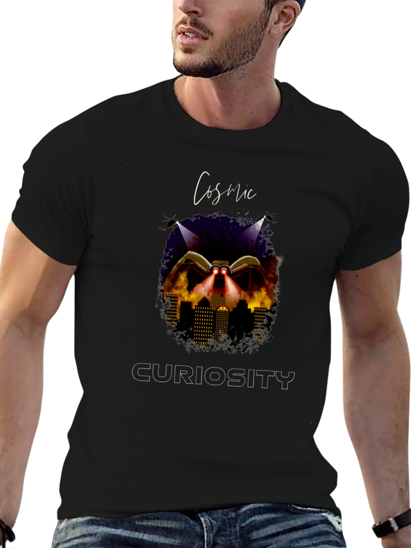 Cosmic Curiosity Graphic Tee