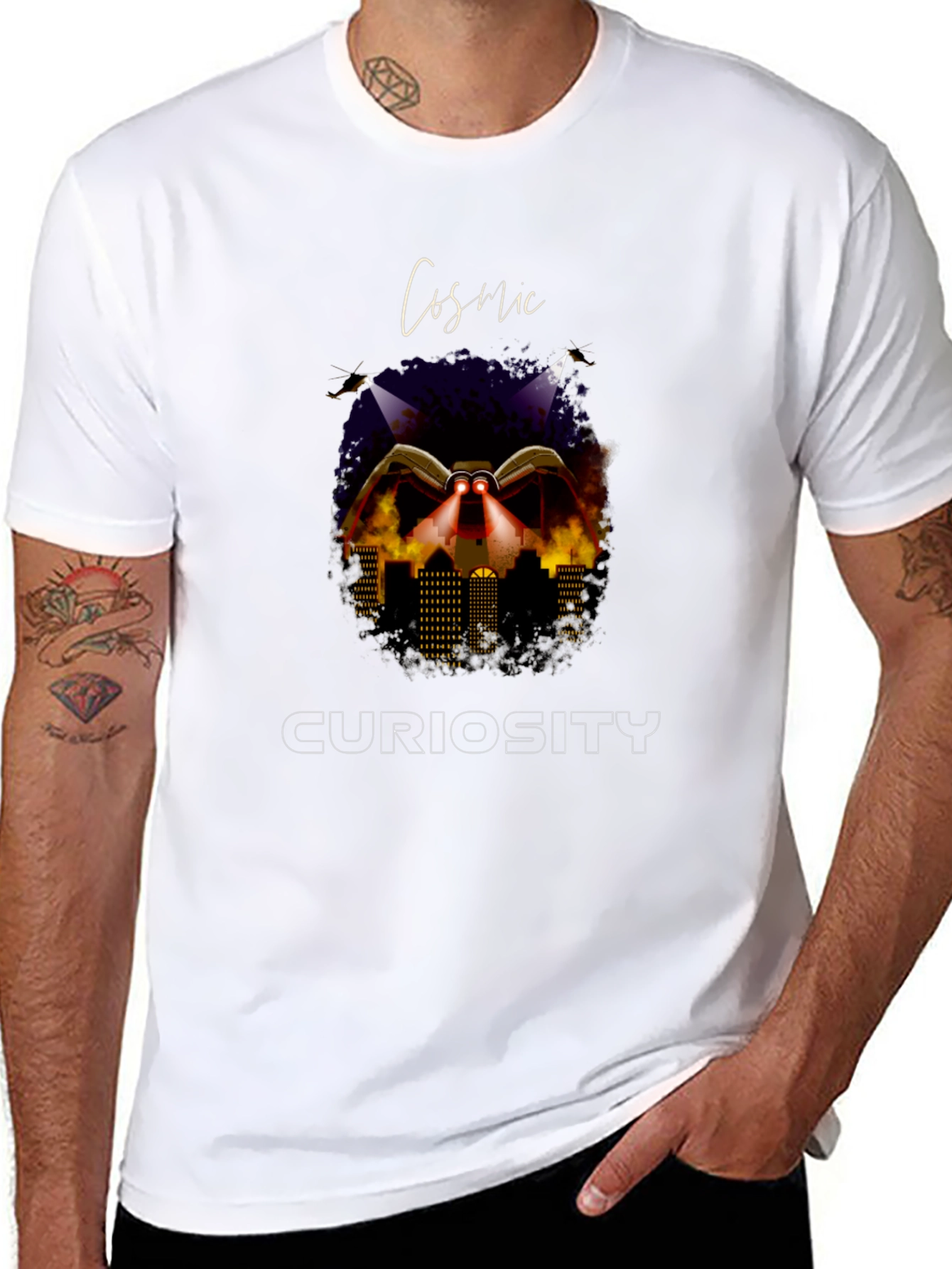 Cosmic Curiosity Graphic Tee