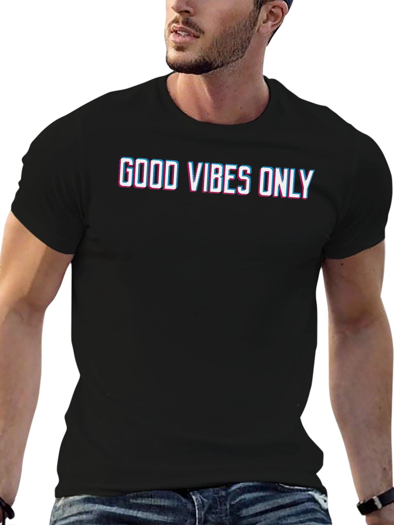 Good Vibes Only T-Shirt - Trendy Graphic Tee