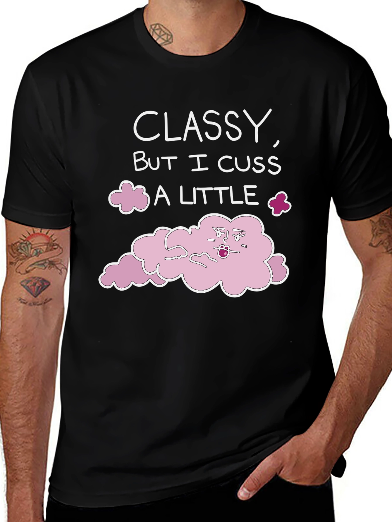 Classy But I Cuss Graphic T-Shirt