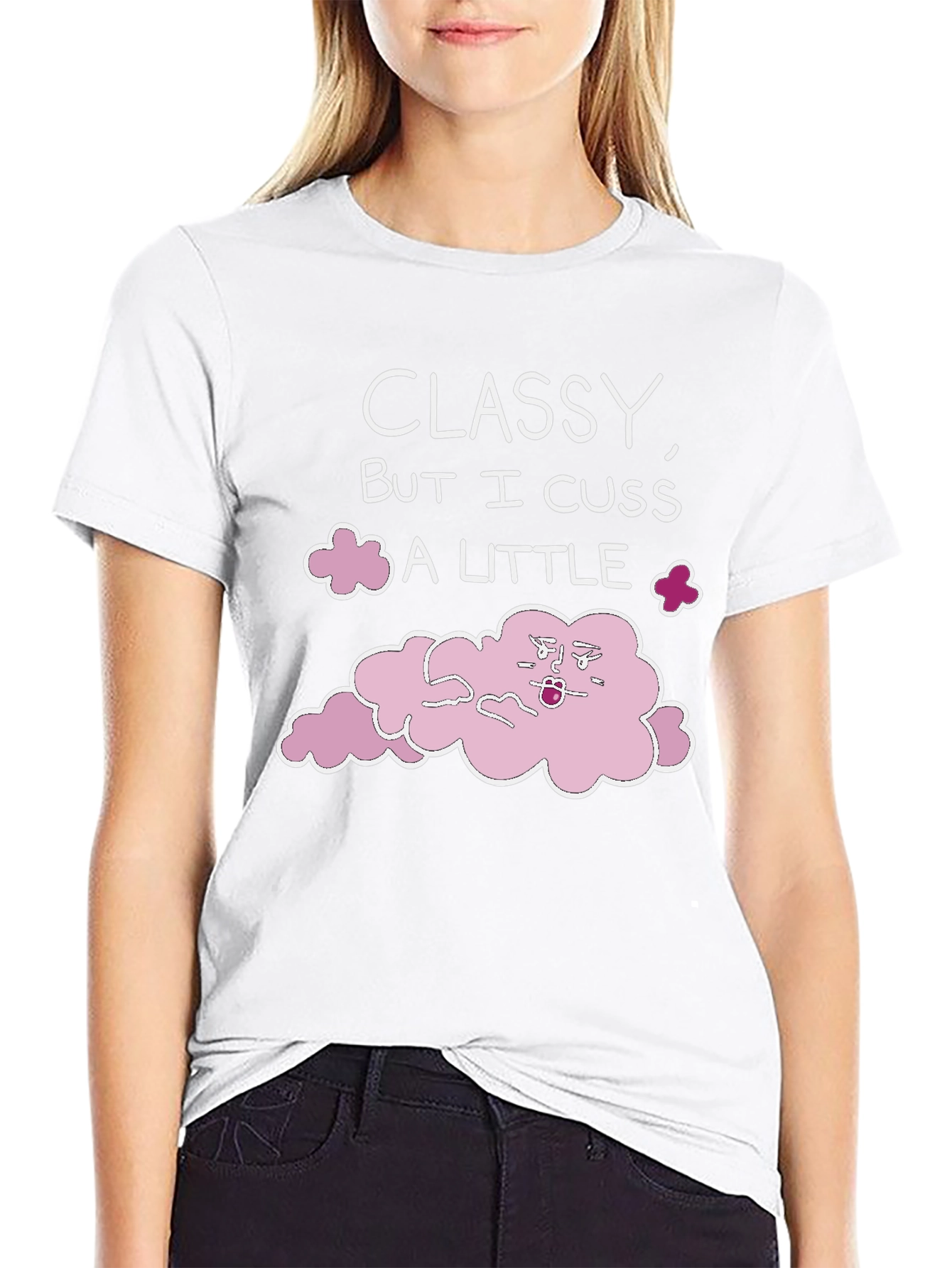 Classy But I Cuss Graphic T-Shirt