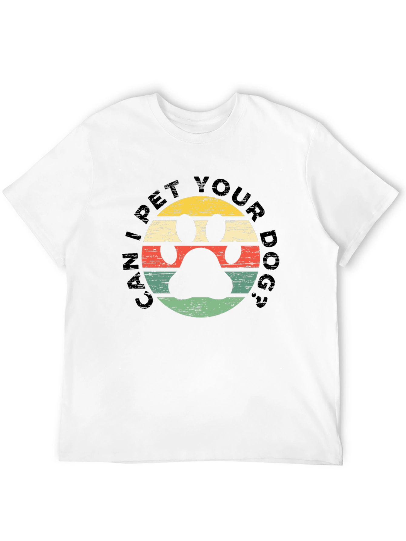 Can I Pet Your Dog? Black T-Shirt