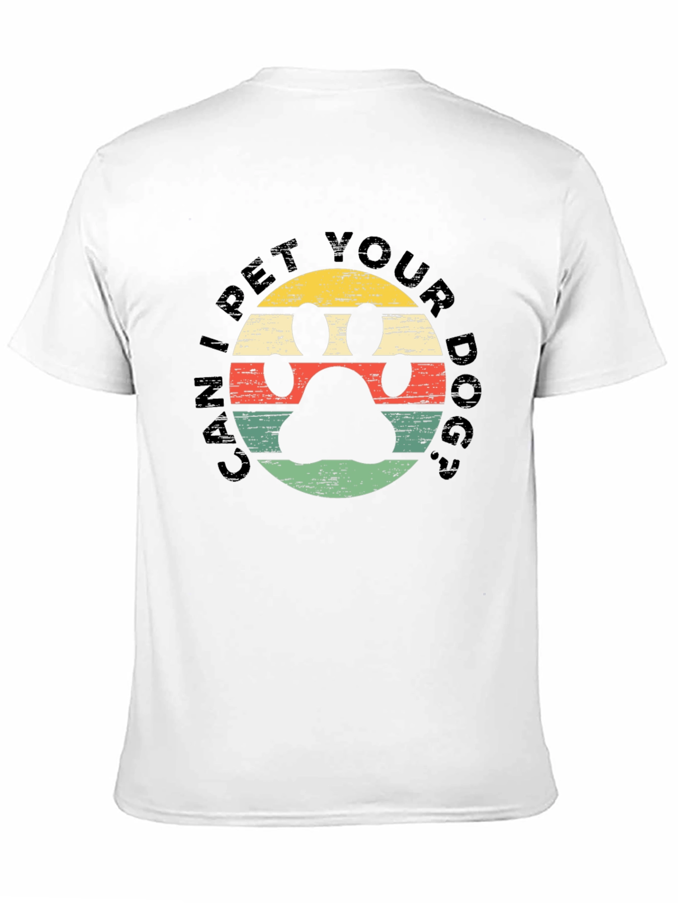 Can I Pet Your Dog? Black T-Shirt