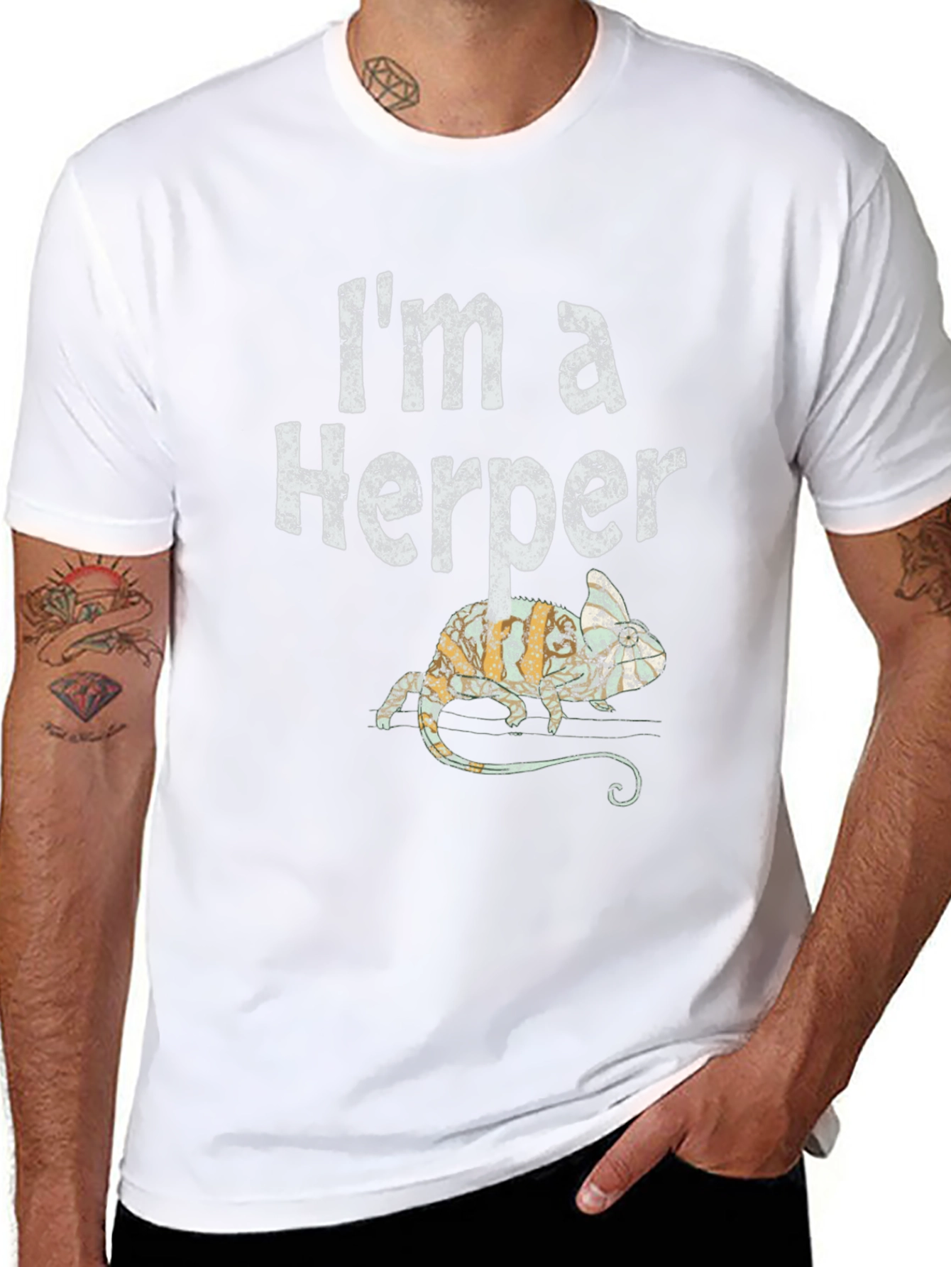 Im a Herper T-Shirt Reptile Lover Tee