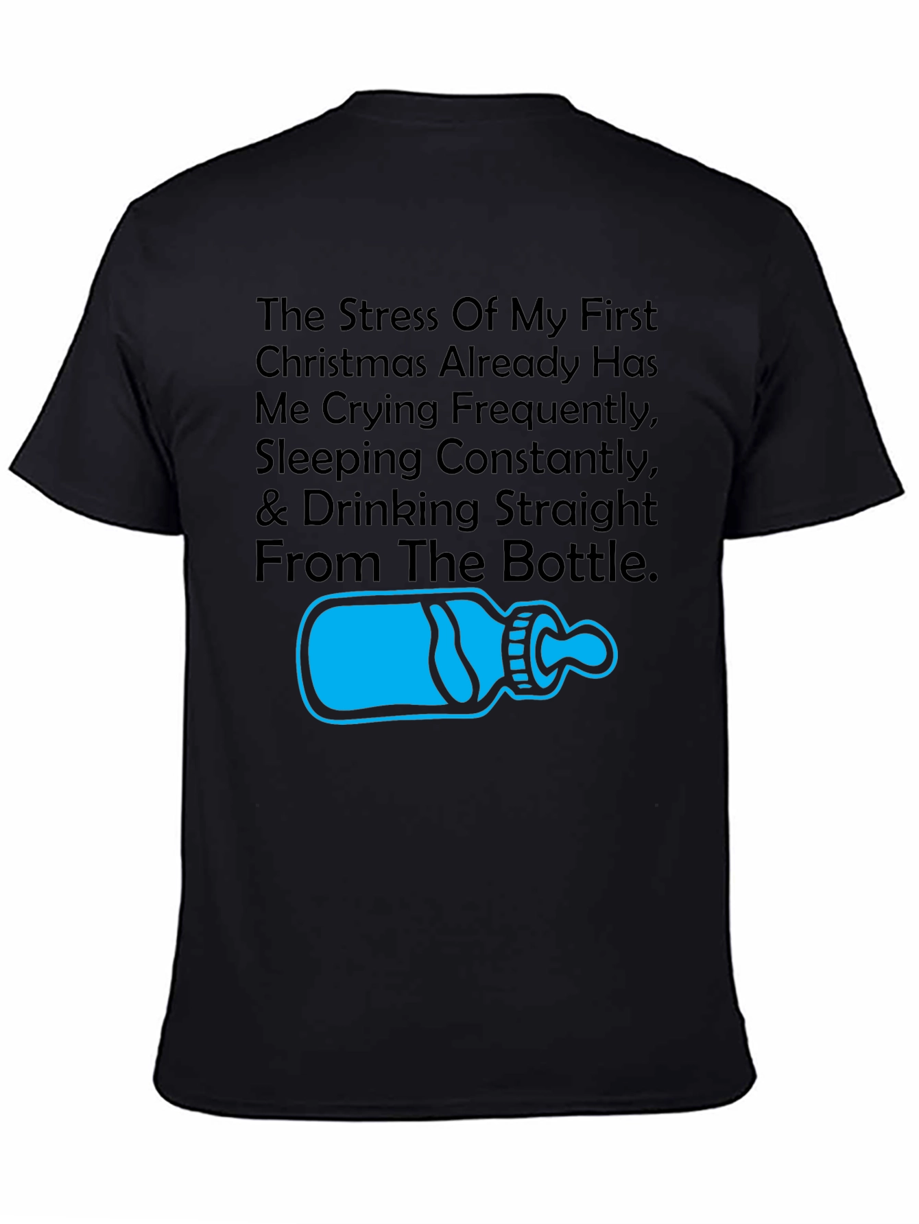 First Christmas Stress T-Shirt - Funny Parent Tee