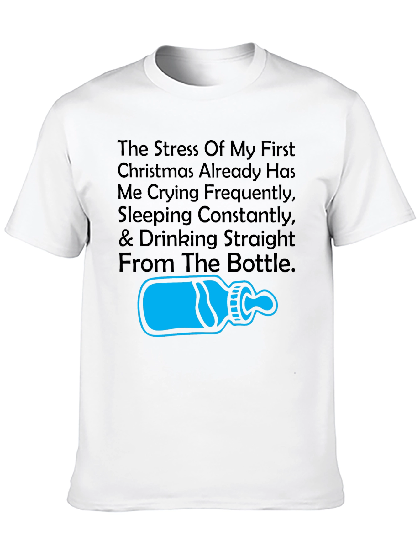 First Christmas Stress T-Shirt - Funny Parent Tee