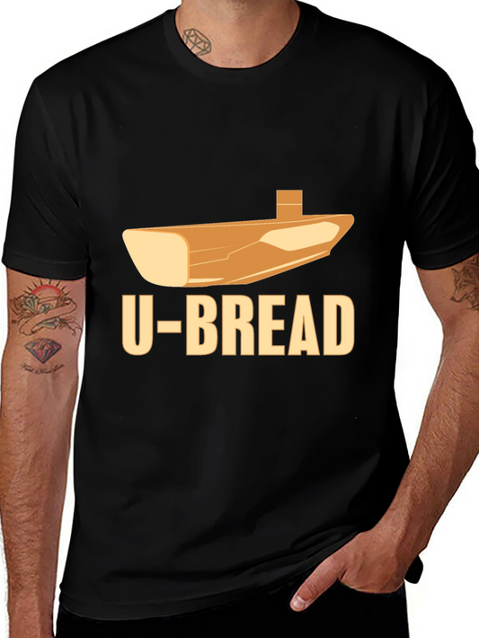 U-Bread Black T-Shirt - Novelty Food Tee
