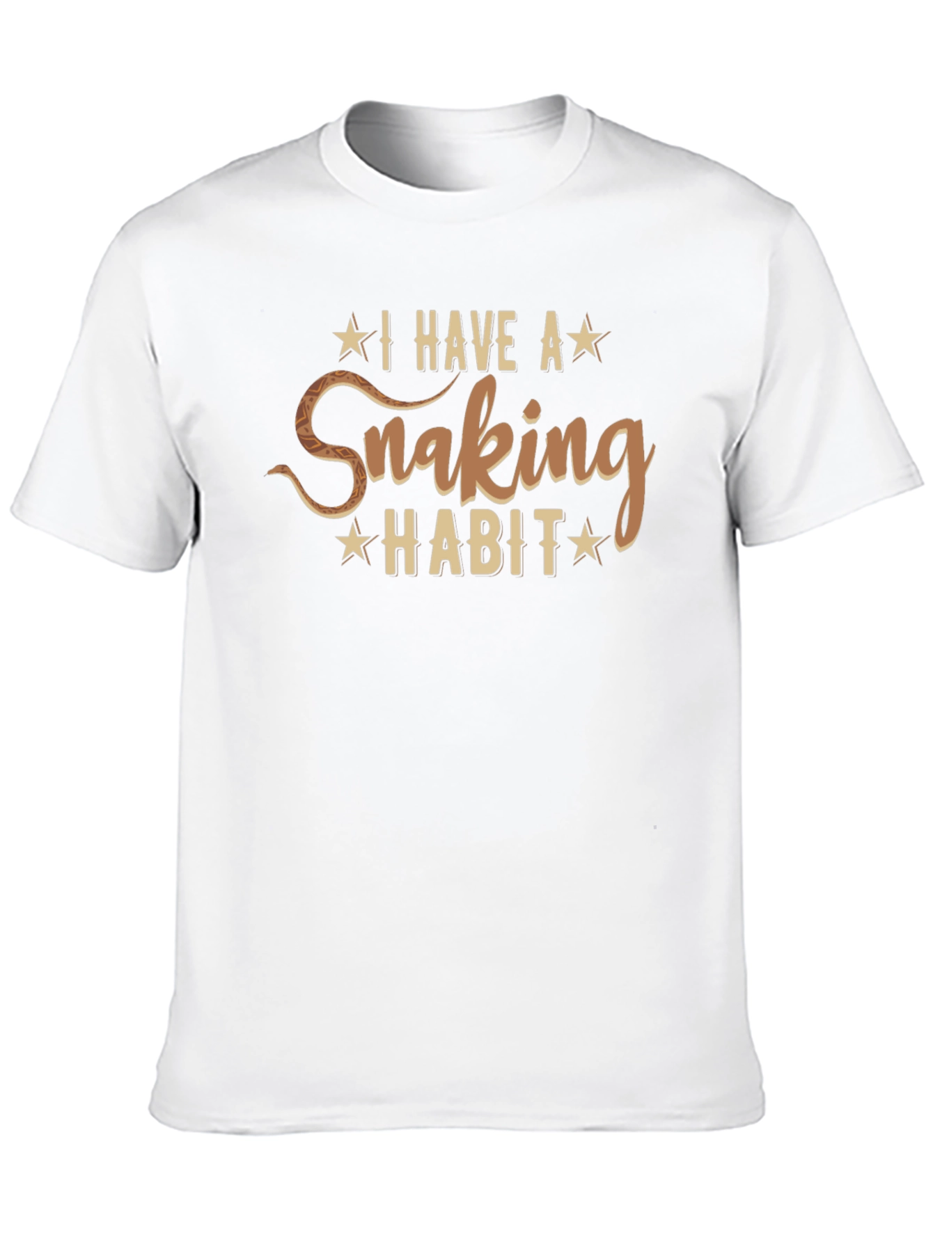 Snaking Habit Mens Graphic T-Shirt