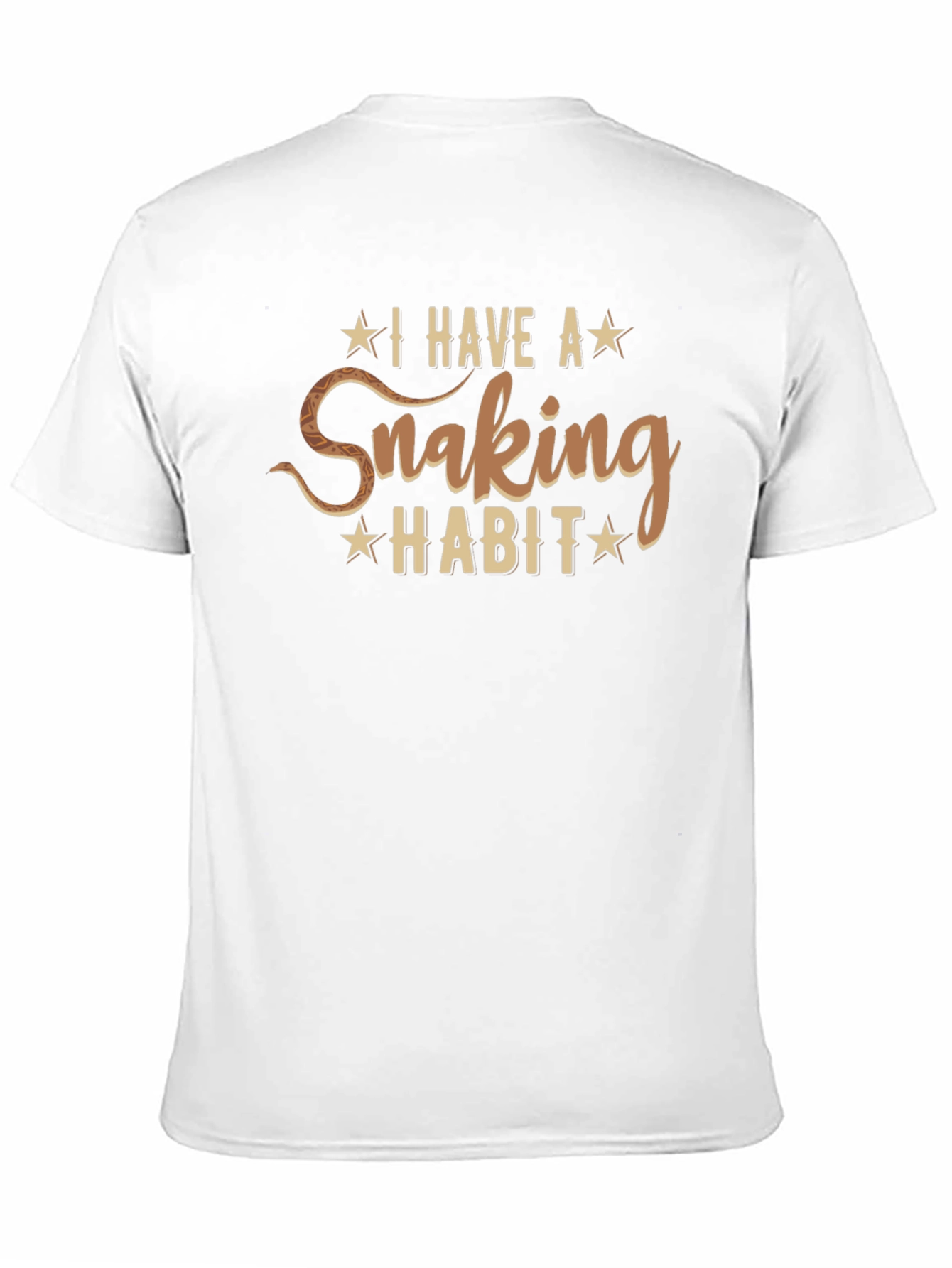 Snaking Habit Mens Graphic T-Shirt