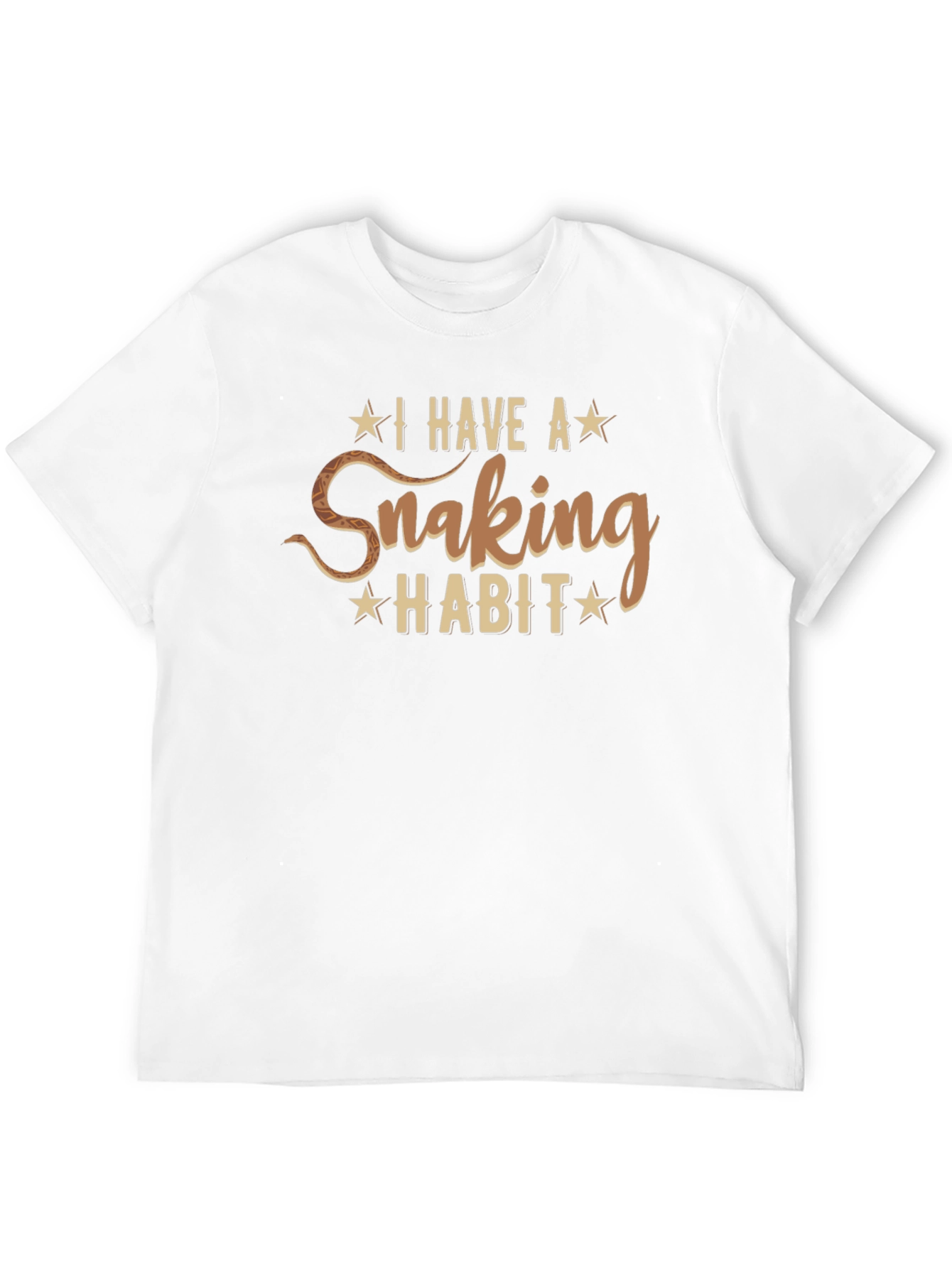 Snaking Habit Mens Graphic T-Shirt