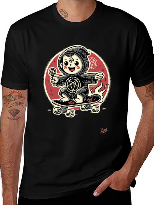 Baby Satan Skateboard T-Shirt