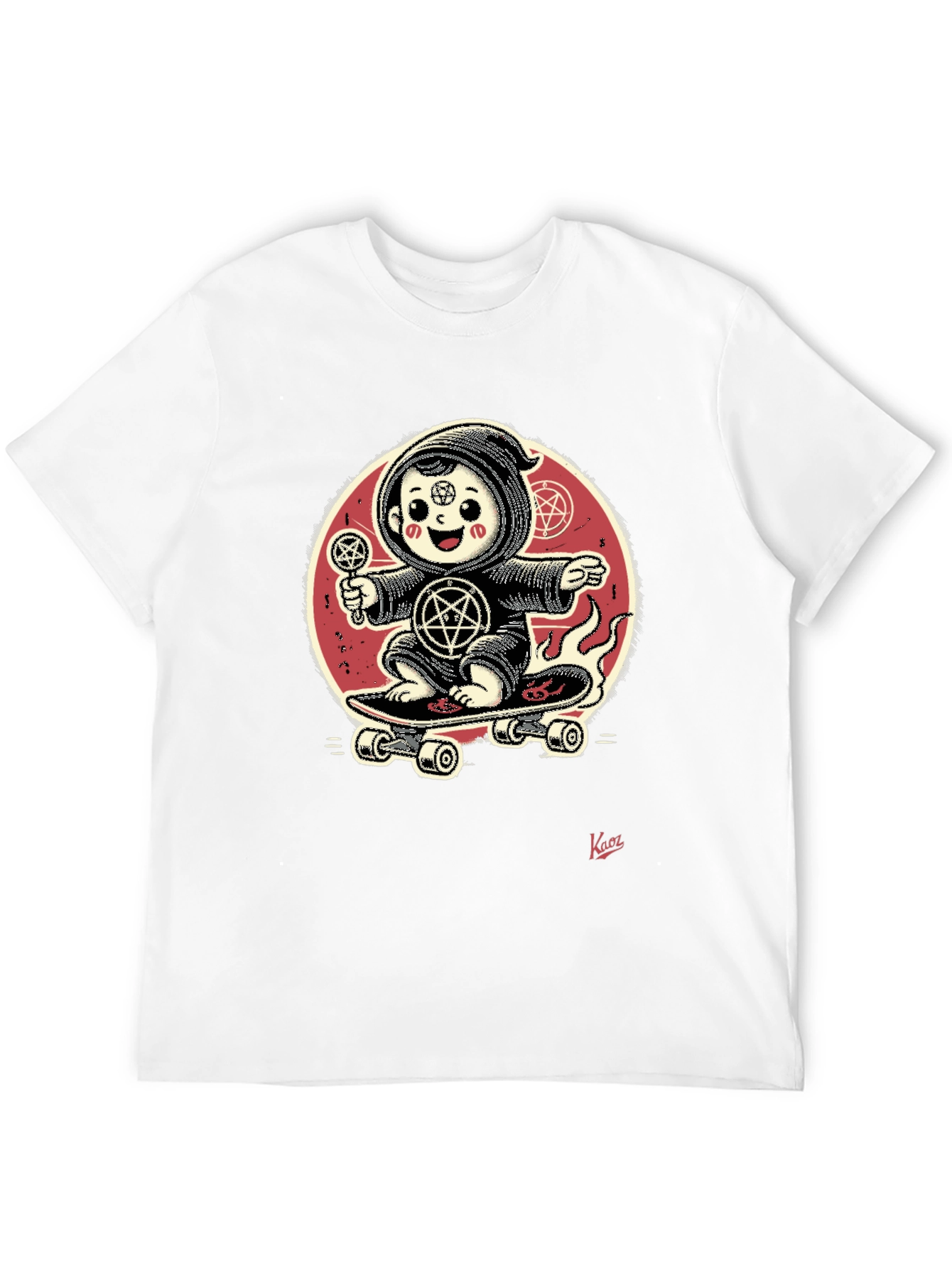 Baby Satan Skateboard T-Shirt