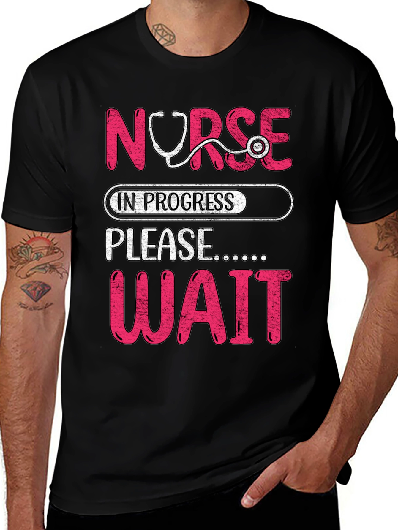 Nurse In Progress T-Shirt - Funny Medical Tee