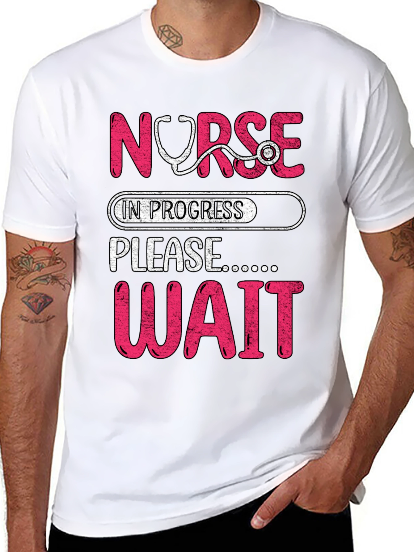 Nurse In Progress T-Shirt - Funny Medical Tee