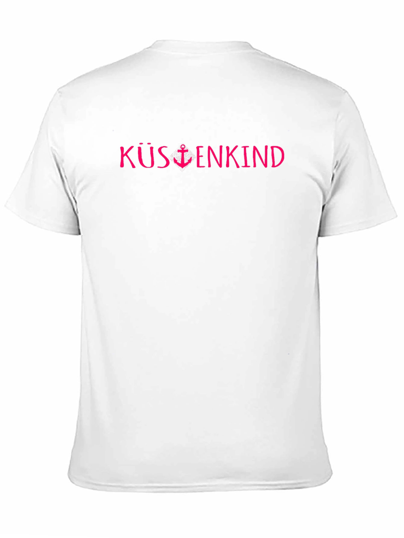 KÜSTENKIND Black Tee - Coastal Kid Anchor Graphic