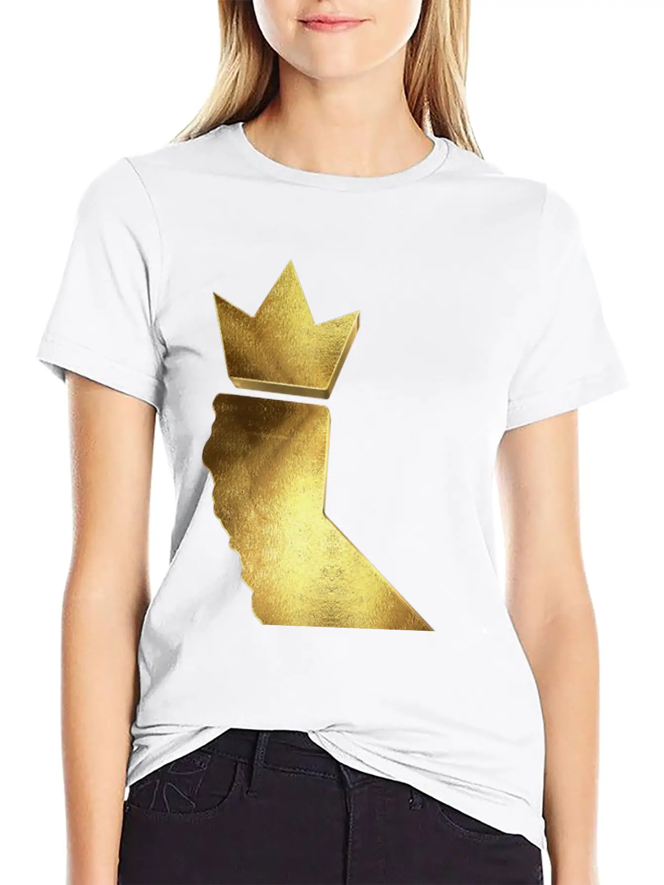 LA Golden California Map Unisex Casual T-Shirt – Clean Design For Daily Comfort