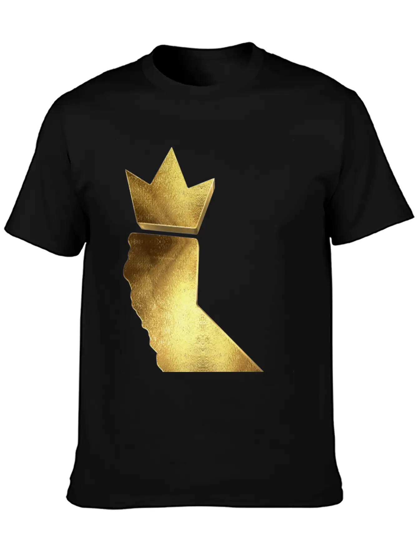 LA Golden California Map Unisex Casual T-Shirt – Clean Design For Daily Comfort