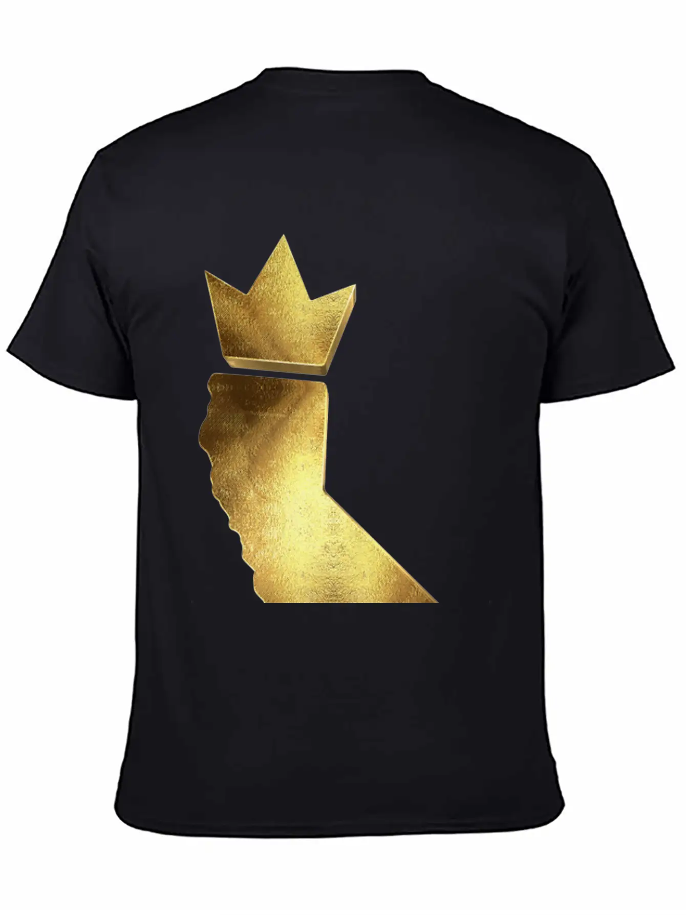 LA Golden California Map Unisex Casual T-Shirt – Clean Design For Daily Comfort