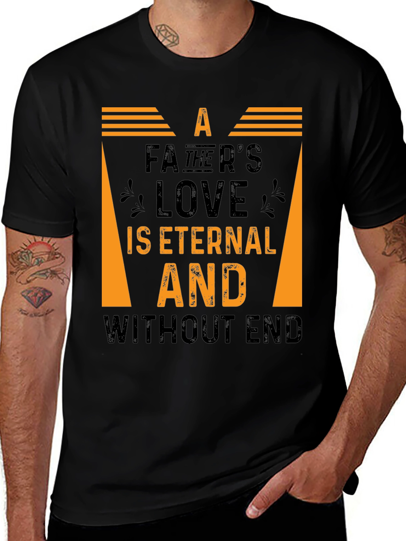 Fathers Love Eternal Graphic T-Shirt