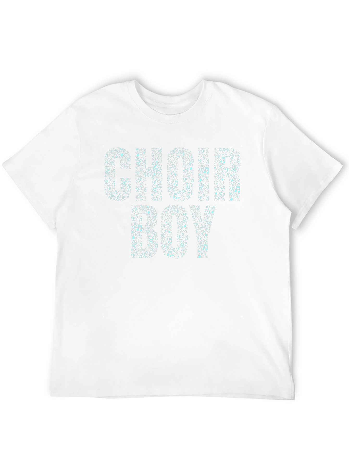 Choir Boy Music Note T-Shirt - Black