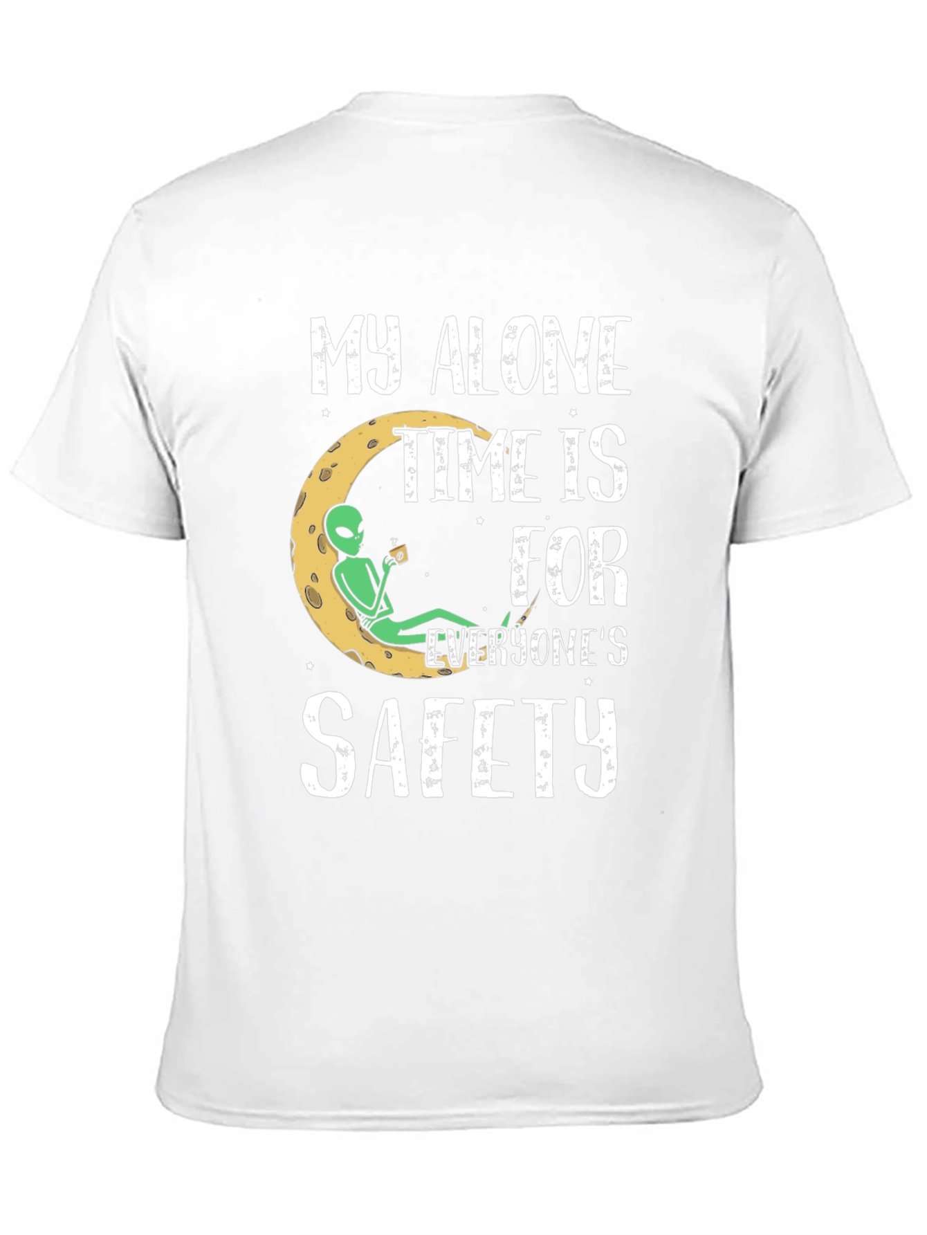 Alone Time Alien Graphic Tee