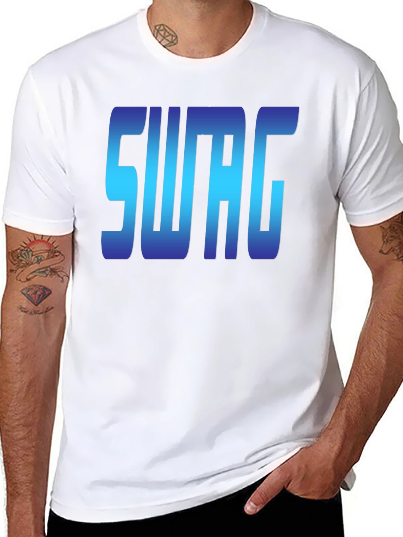 SWAG Graphic Black T-Shirt