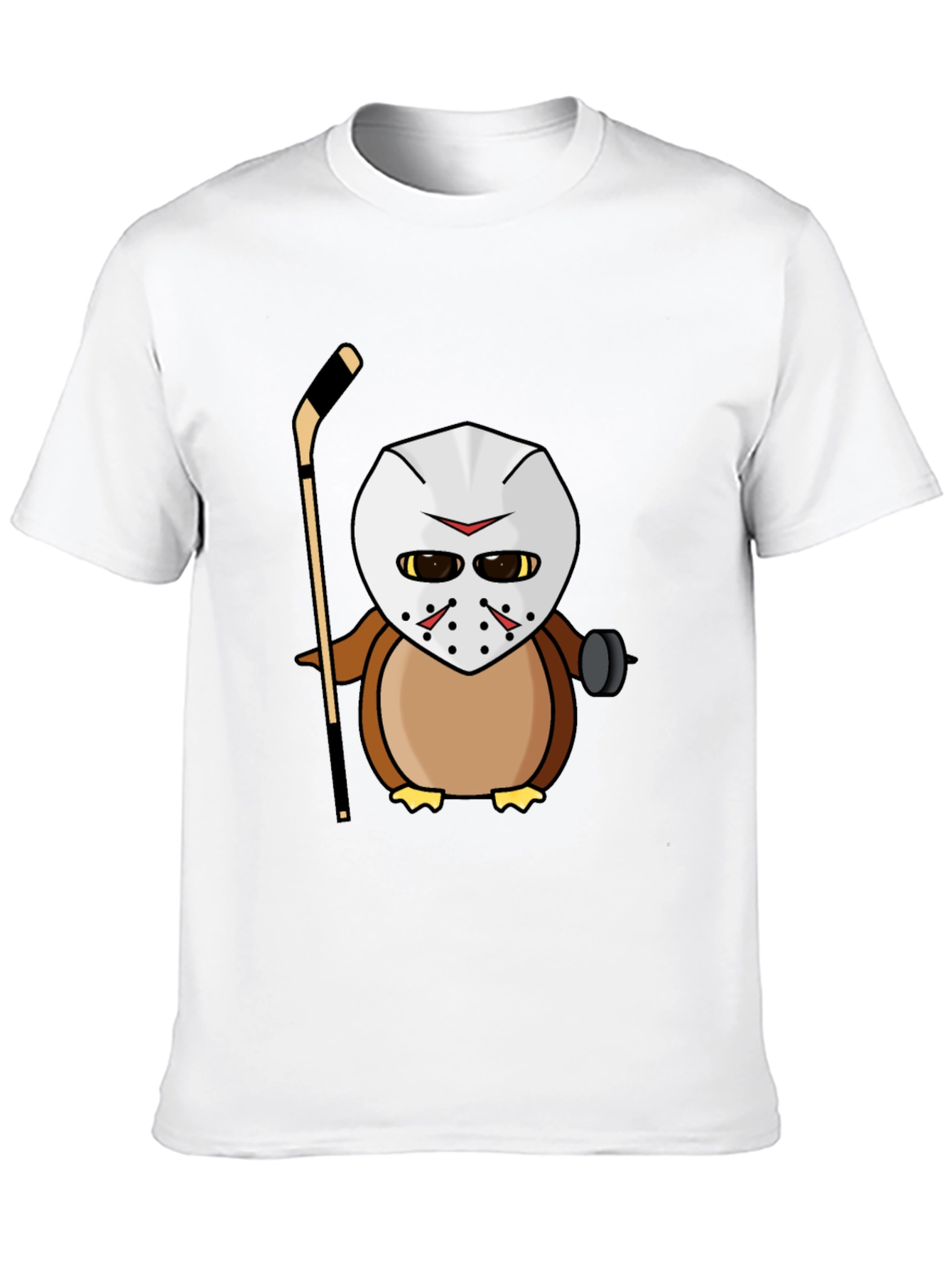 Hockey Mask Owl T-Shirt - Unique Graphic Tee