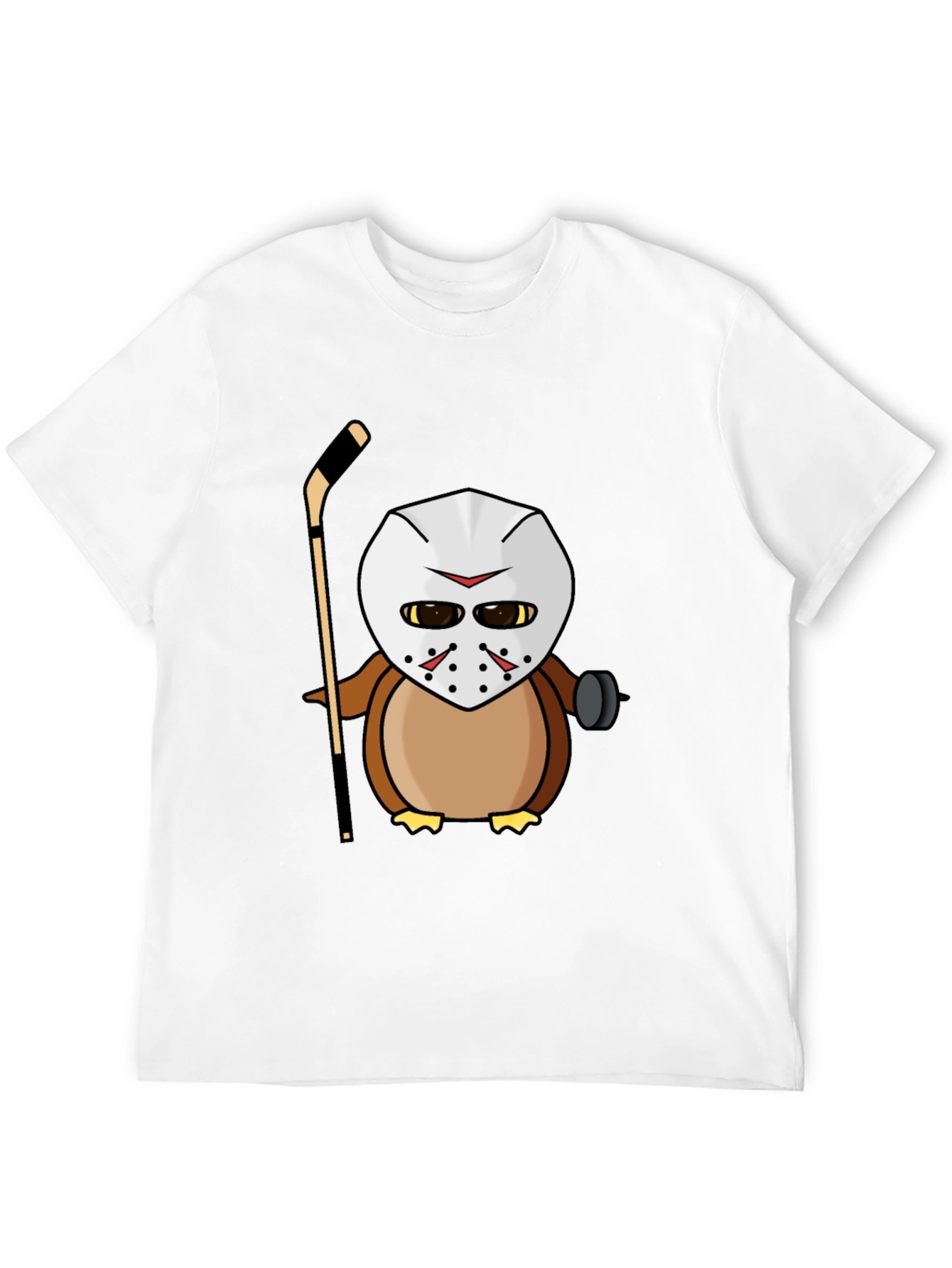 Hockey Mask Owl T-Shirt - Unique Graphic Tee