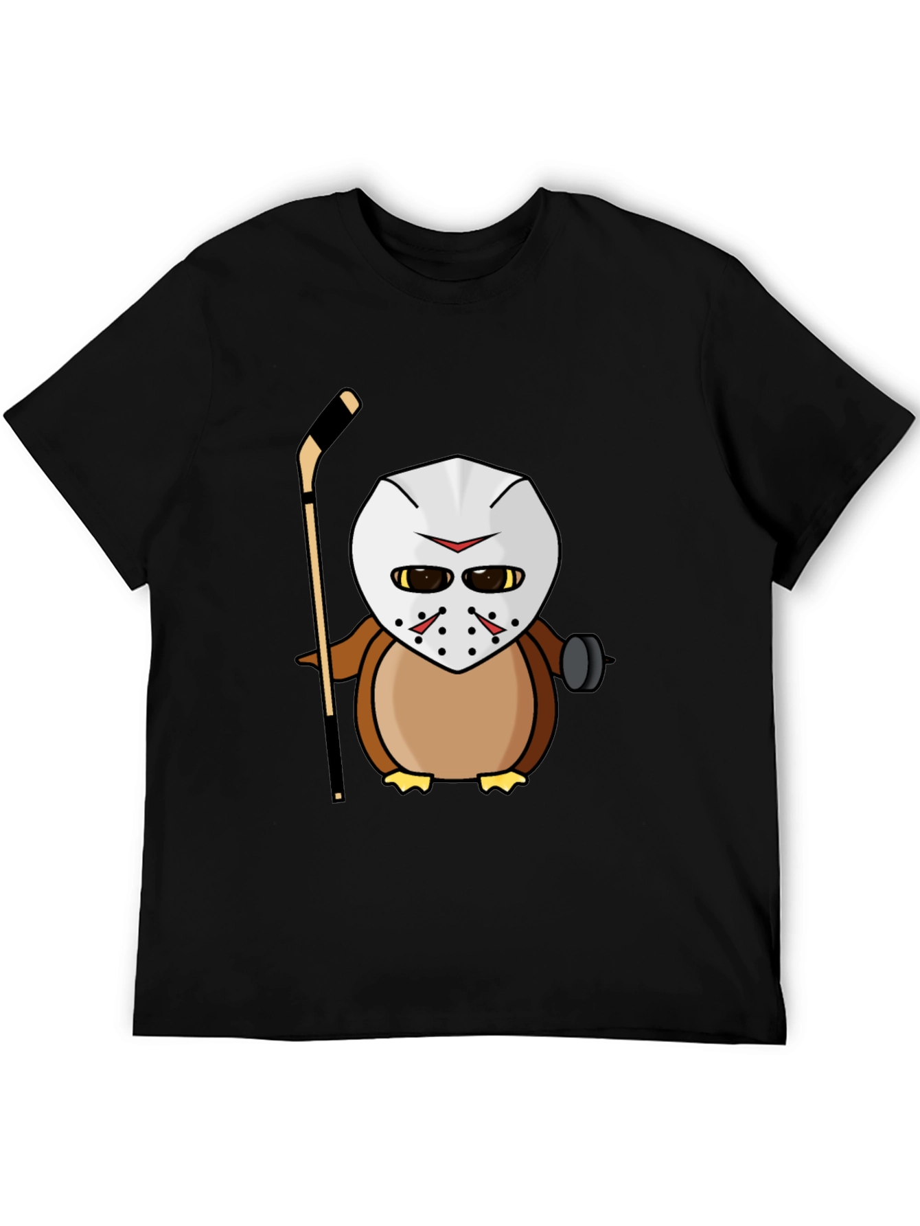 Hockey Mask Owl T-Shirt - Unique Graphic Tee