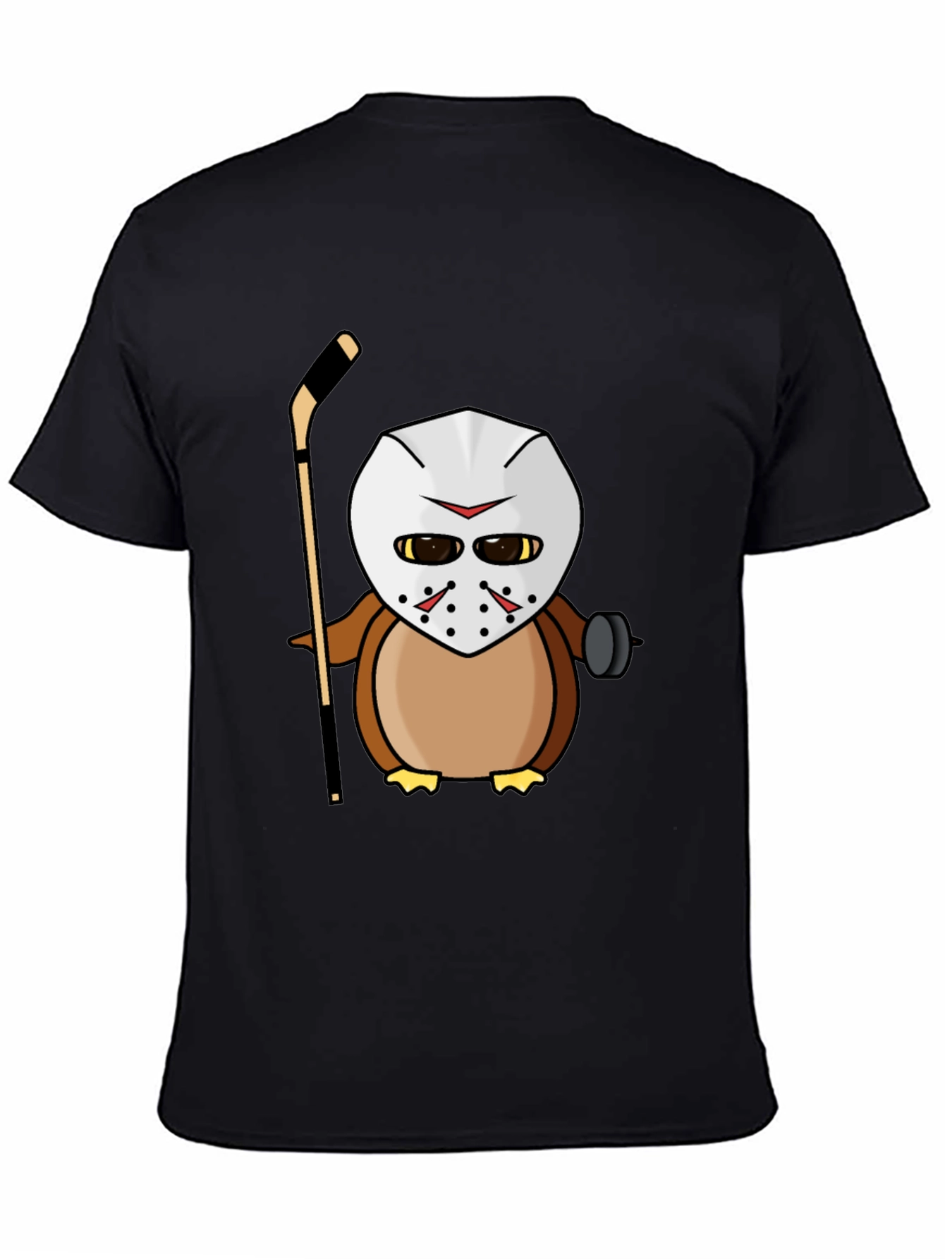 Hockey Mask Owl T-Shirt - Unique Graphic Tee