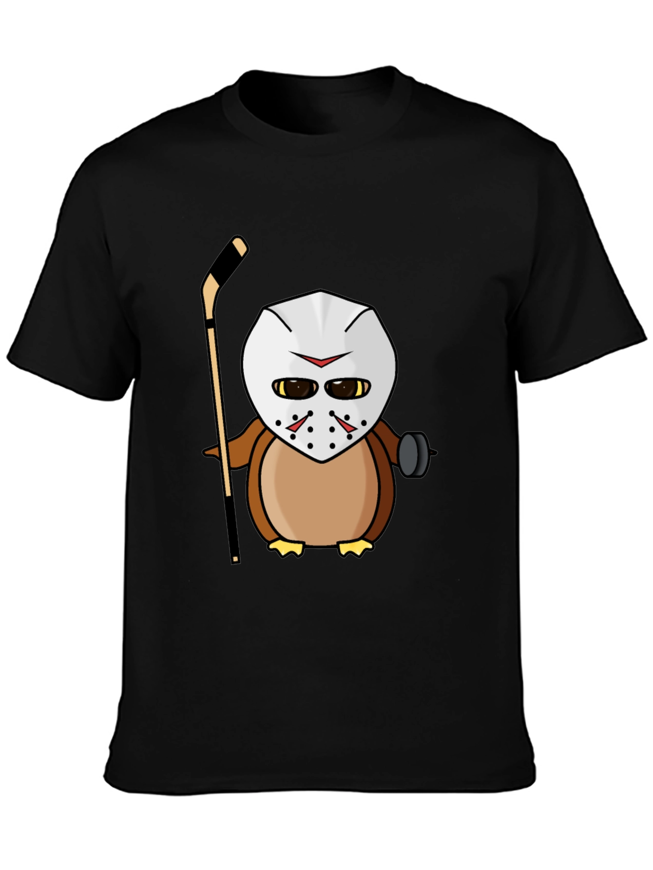 Hockey Mask Owl T-Shirt - Unique Graphic Tee