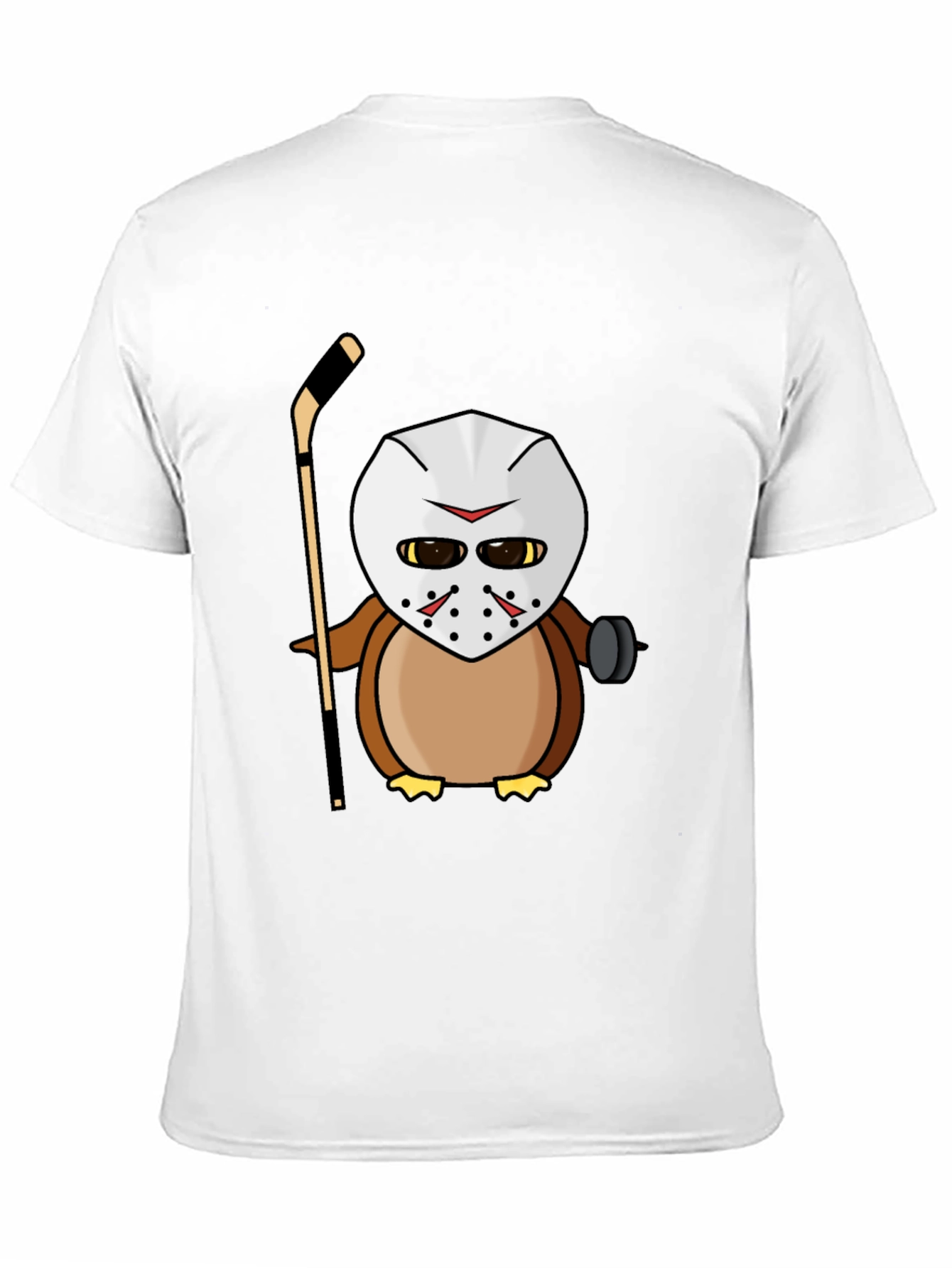 Hockey Mask Owl T-Shirt - Unique Graphic Tee