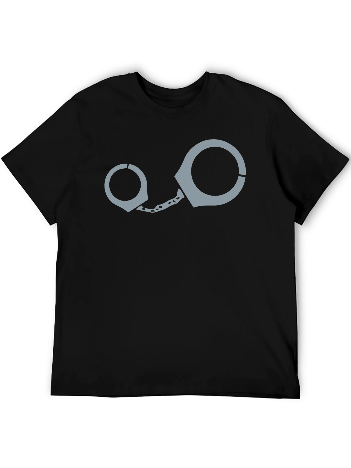 Handcuff Graphic T-Shirt - Novelty Design