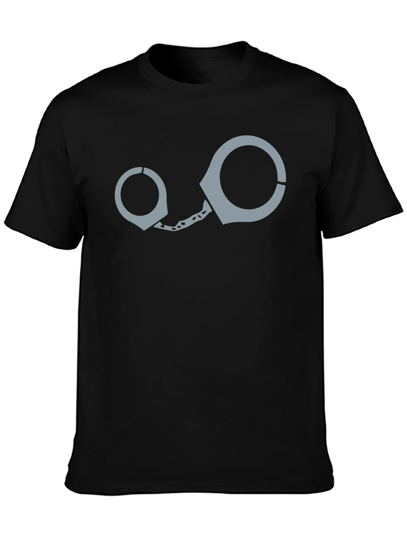 Handcuff Graphic T-Shirt - Novelty Design