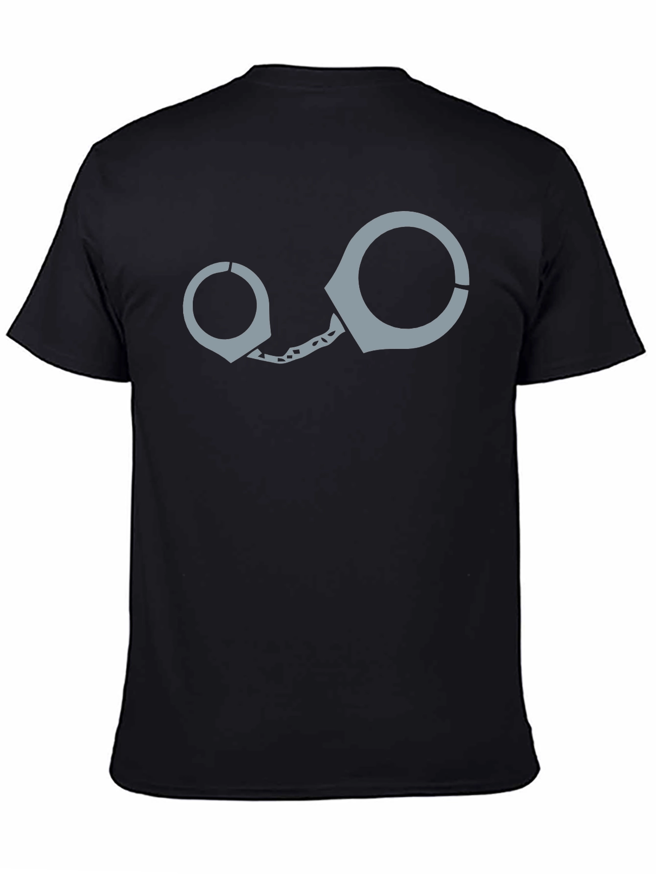 Handcuff Graphic T-Shirt - Novelty Design