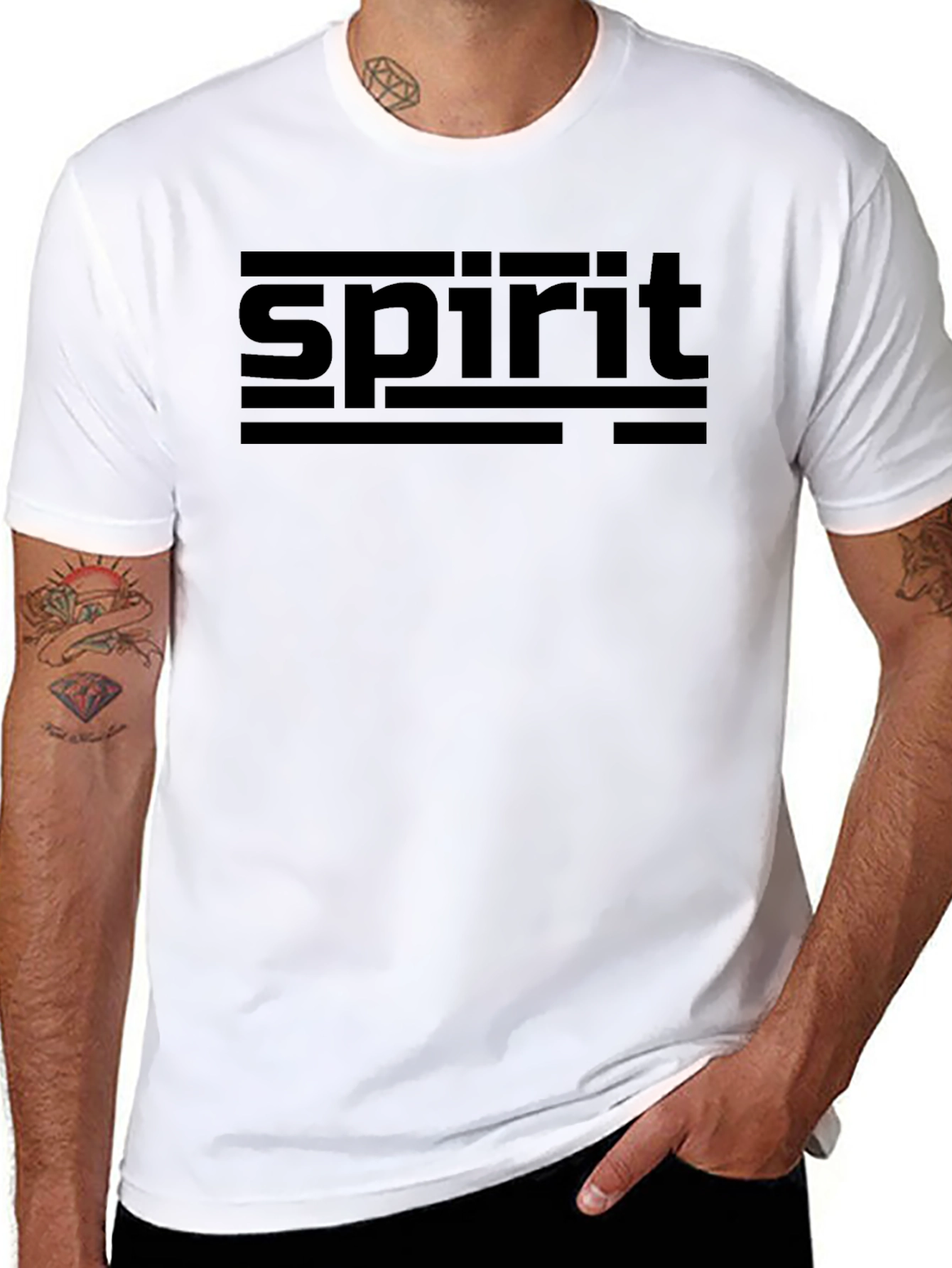 Spirit Graphic Tee - Modern Style