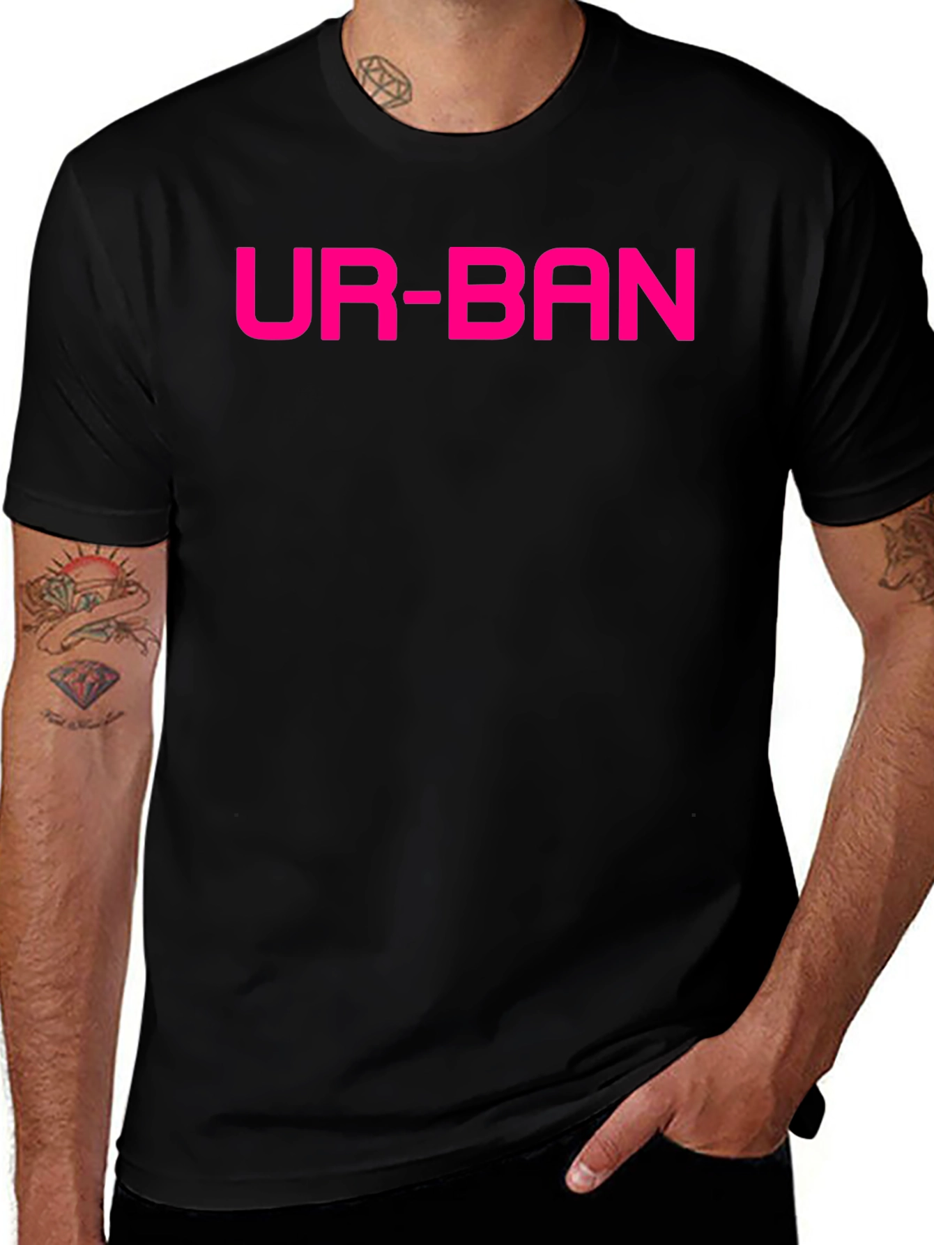 UR-BAN Graphic Tee - Urban Style T-Shirt