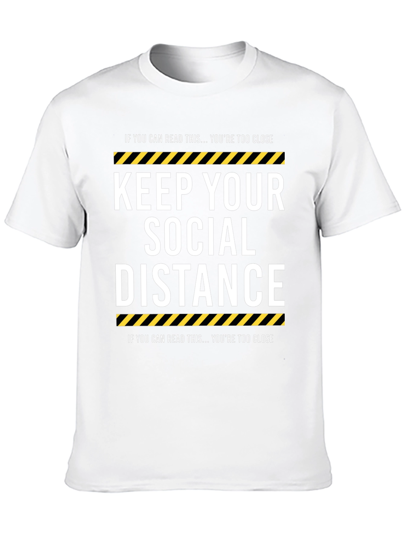 Social Distance Graphic Tee