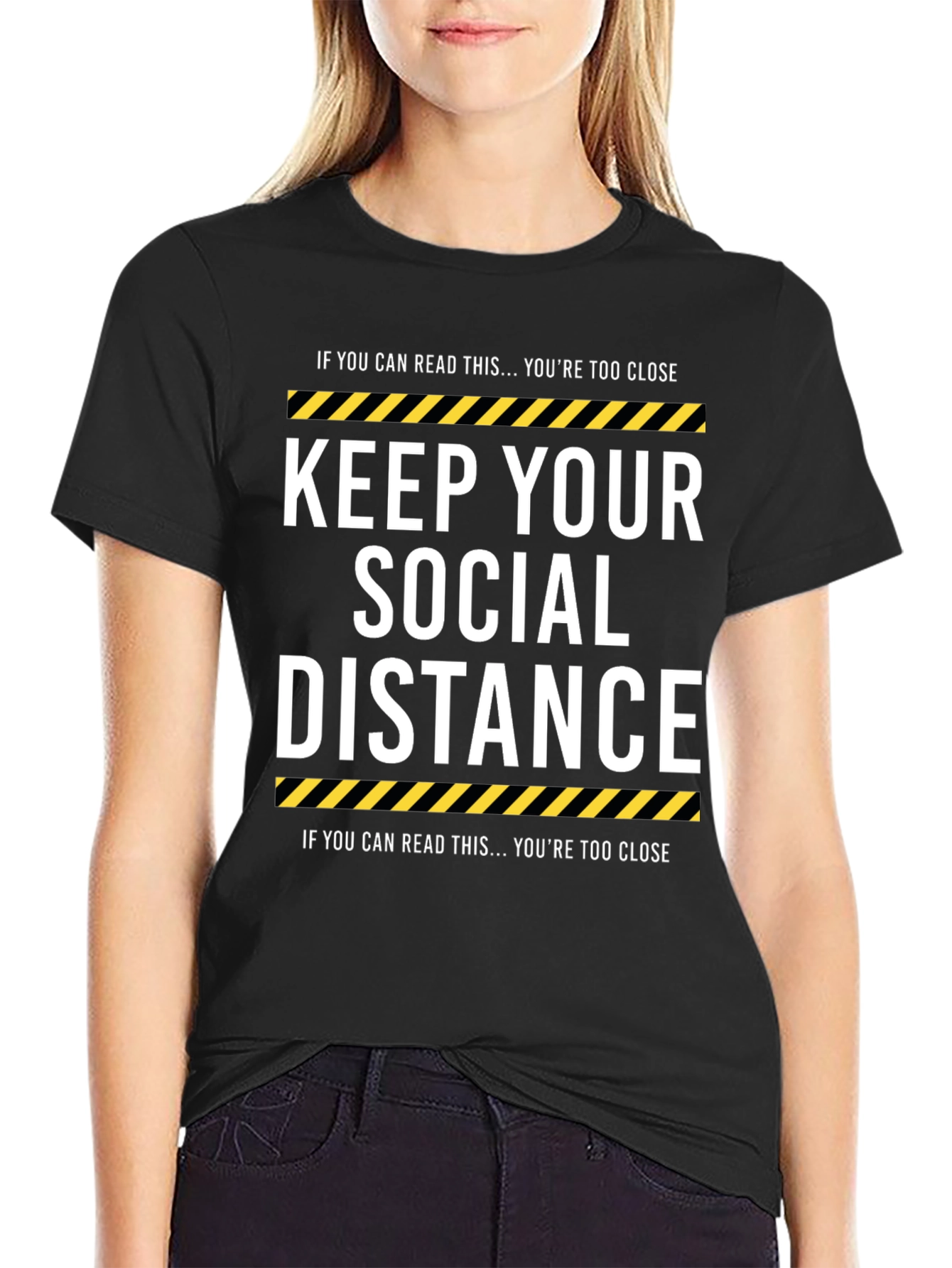 Social Distance Graphic Tee